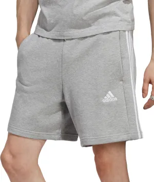 Clothing Adidas  Men adidas Essentials 3 Stripes Mens Shorts - Grey