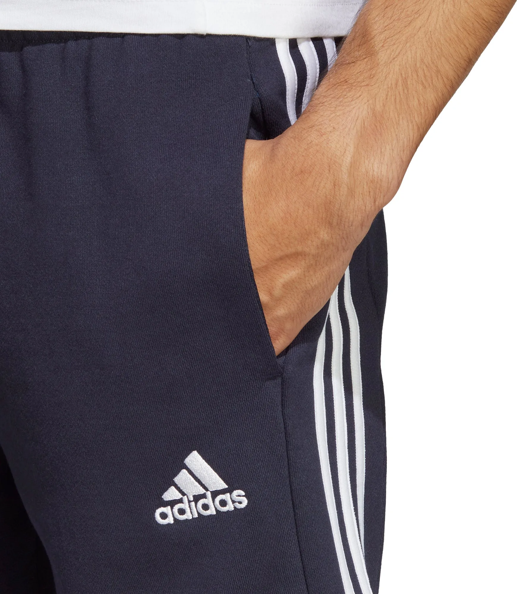 Clothing Adidas  Men adidas Essentials 3 Stripes Mens Shorts - Navy