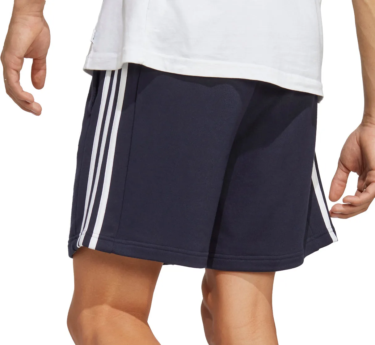 Clothing Adidas  Men adidas Essentials 3 Stripes Mens Shorts - Navy