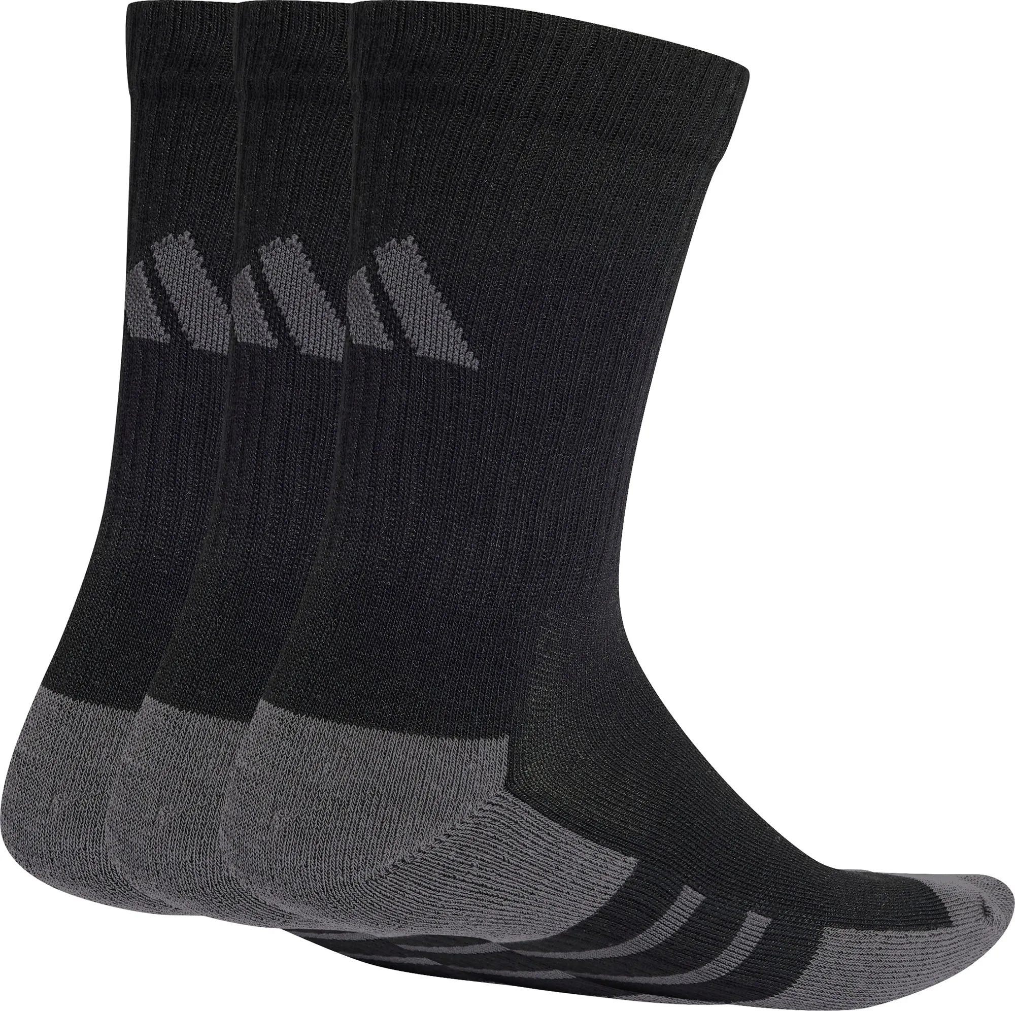 Clothing Adidas  Men adidas Essentials ClimaCool (3 Pack) Crew Socks - Black