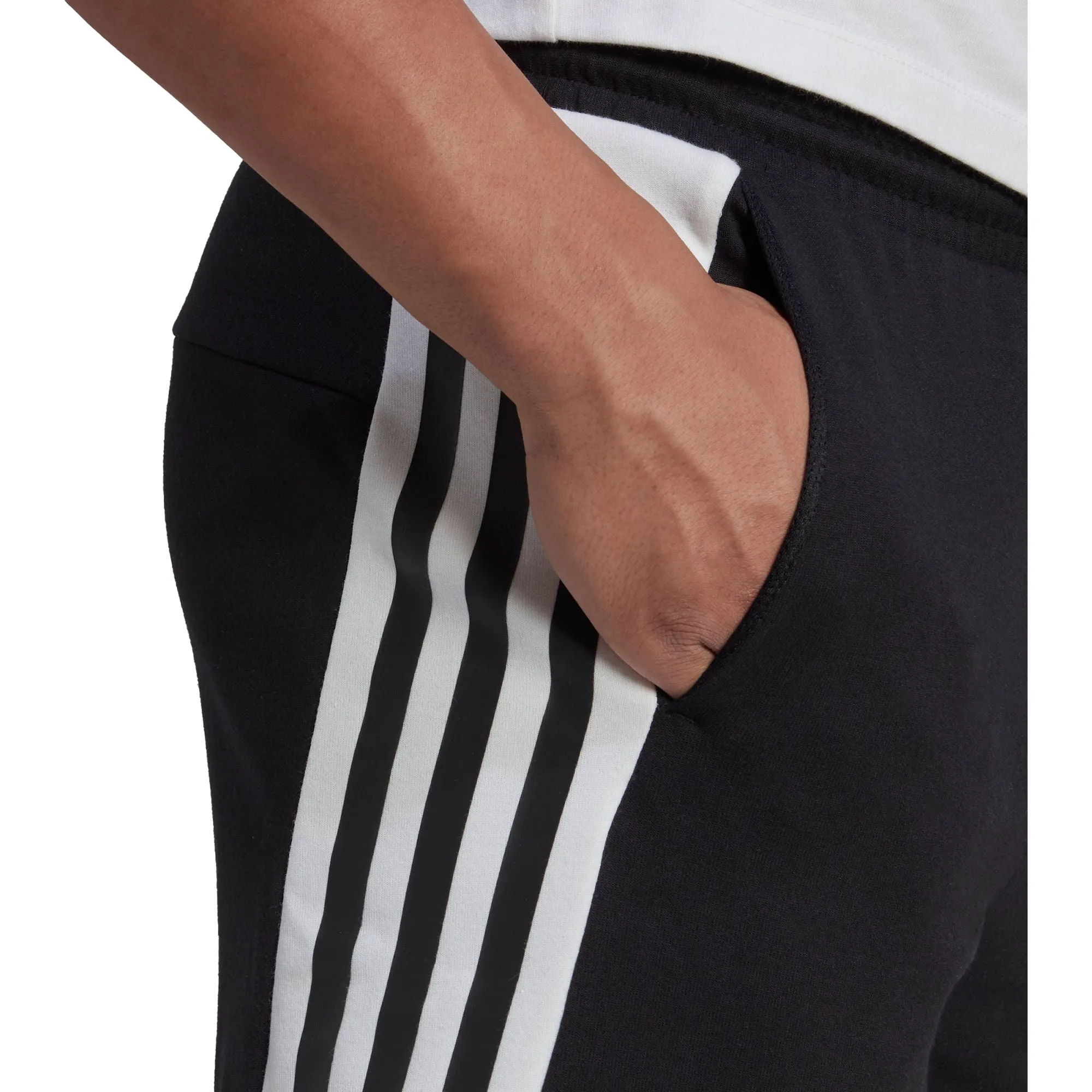 Clothing Adidas  Men adidas Future Icons 3 Stripes Mens Training Shorts - Black