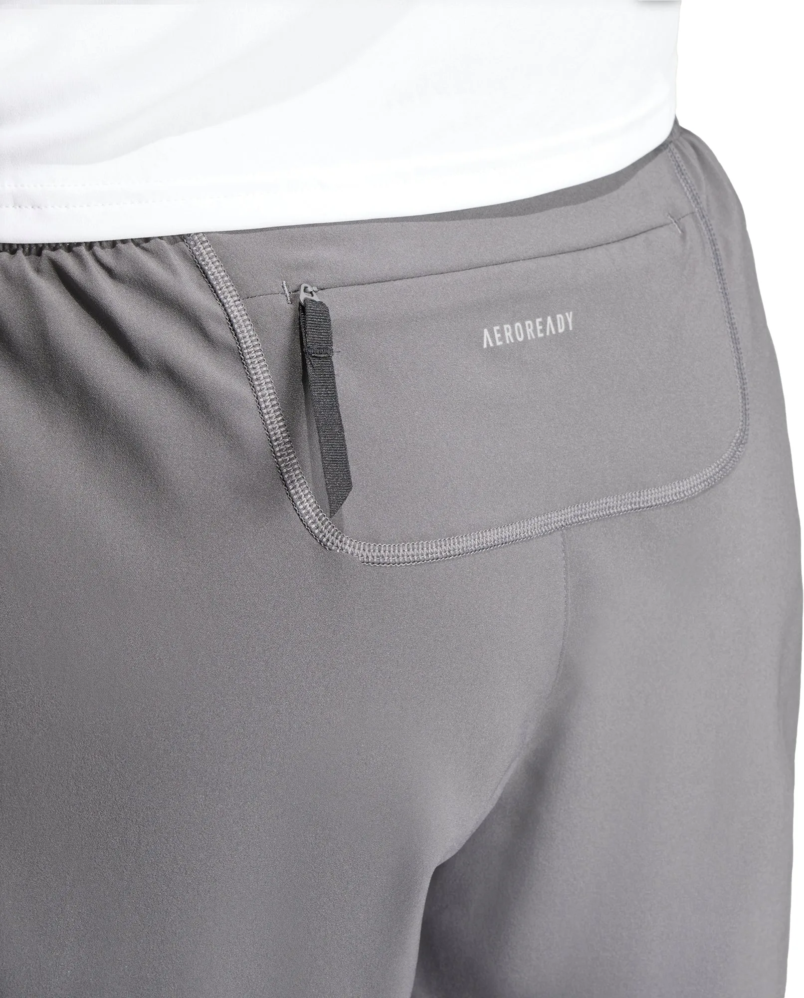 Clothing Adidas  Men adidas Own The Run 5 Inch Mens Running Shorts - Grey