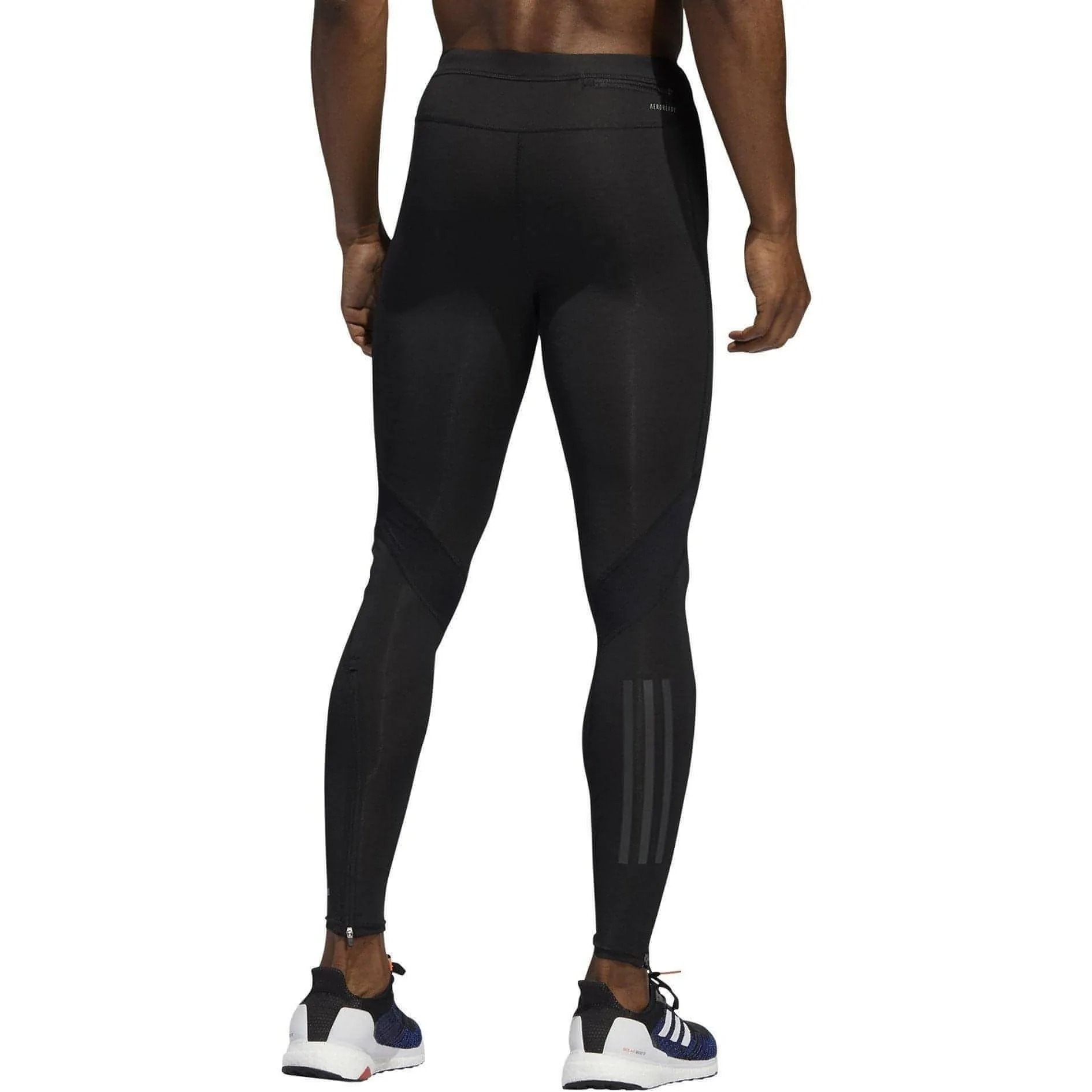 Clothing Adidas  Men adidas Own The Run Mens Long Running Tights - Black