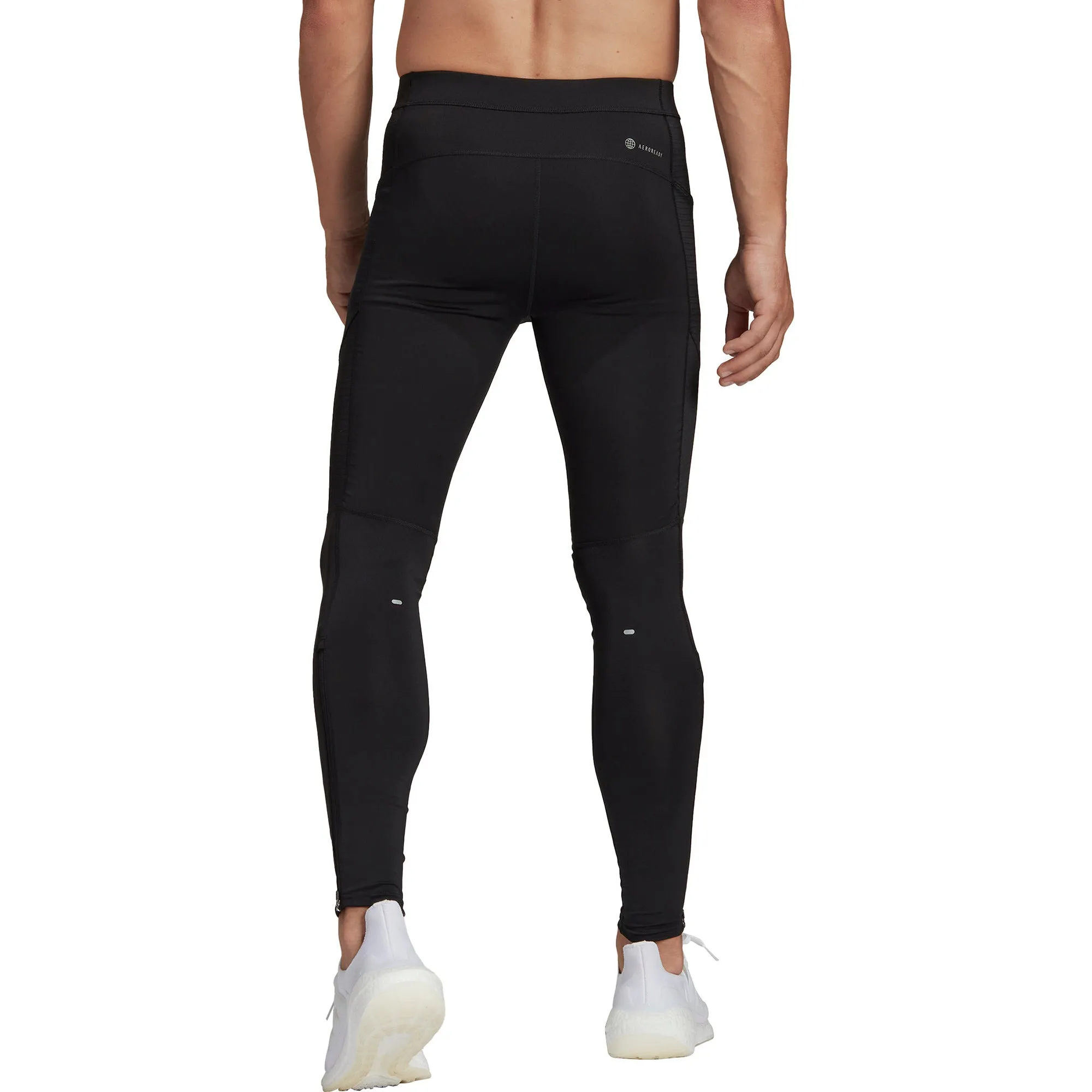 Clothing Adidas  Men adidas Own The Run Mens Long Running Tights - Black