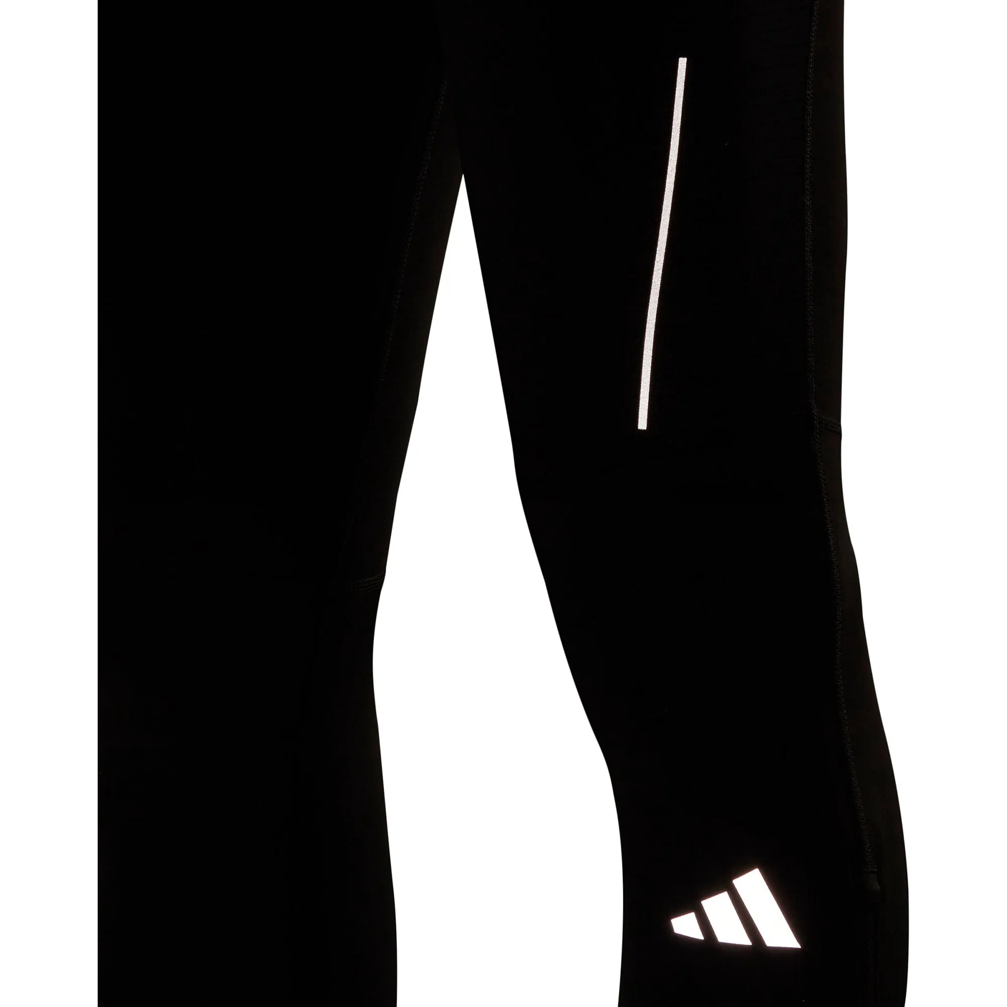 Clothing Adidas  Men adidas Own The Run Mens Long Running Tights - Black