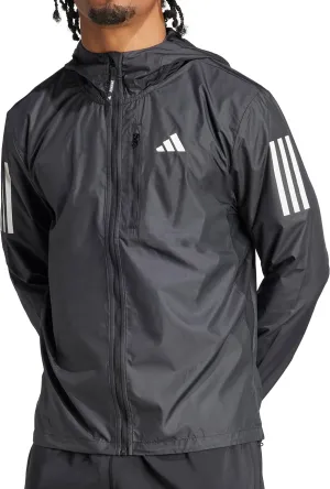 Clothing Adidas  Men adidas Own The Run Mens Running Jacket - Black