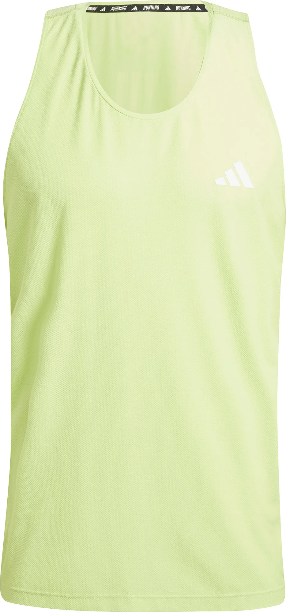 Clothing Adidas  Men adidas Own The Run Mens Running Vest - Green