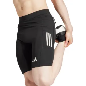 Clothing Adidas  Men adidas Own The Run Mens Short Running Tights - Black
