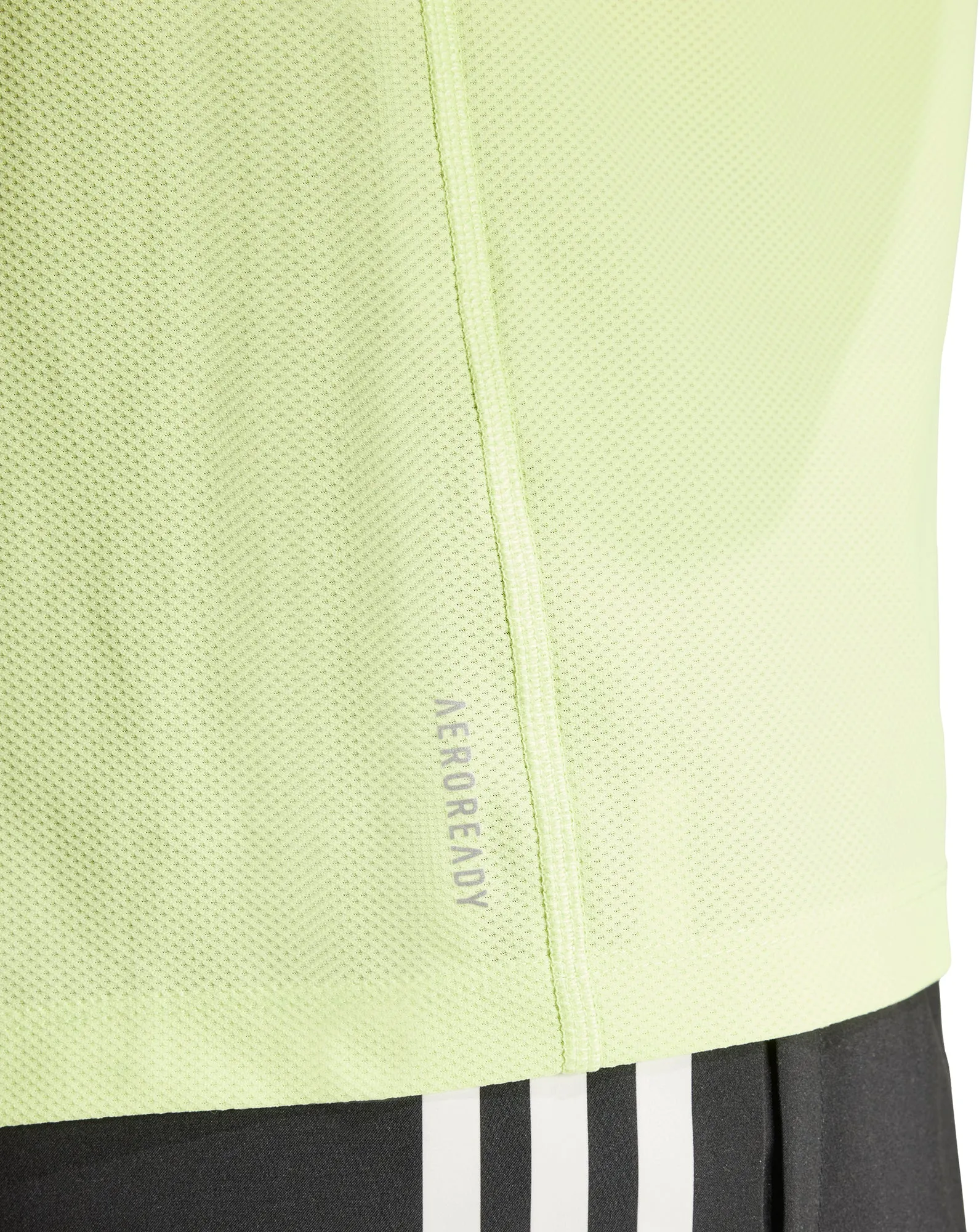 Clothing Adidas  Men adidas Own The Run Short Sleeve Mens Running Top - Green