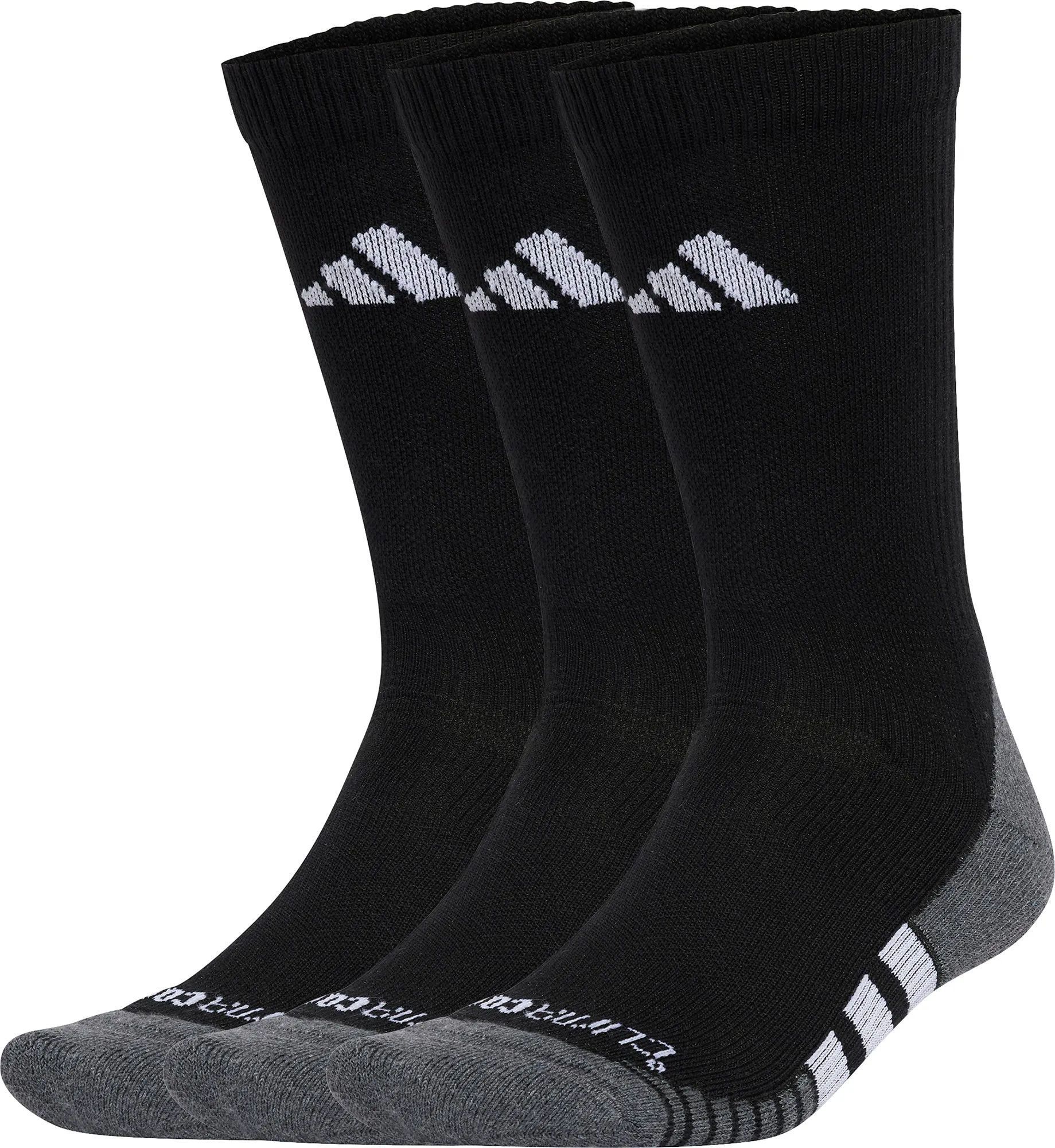 Clothing Adidas  Men adidas Performance ClimaCool (3 Pack) Cushioned Crew Socks - Black