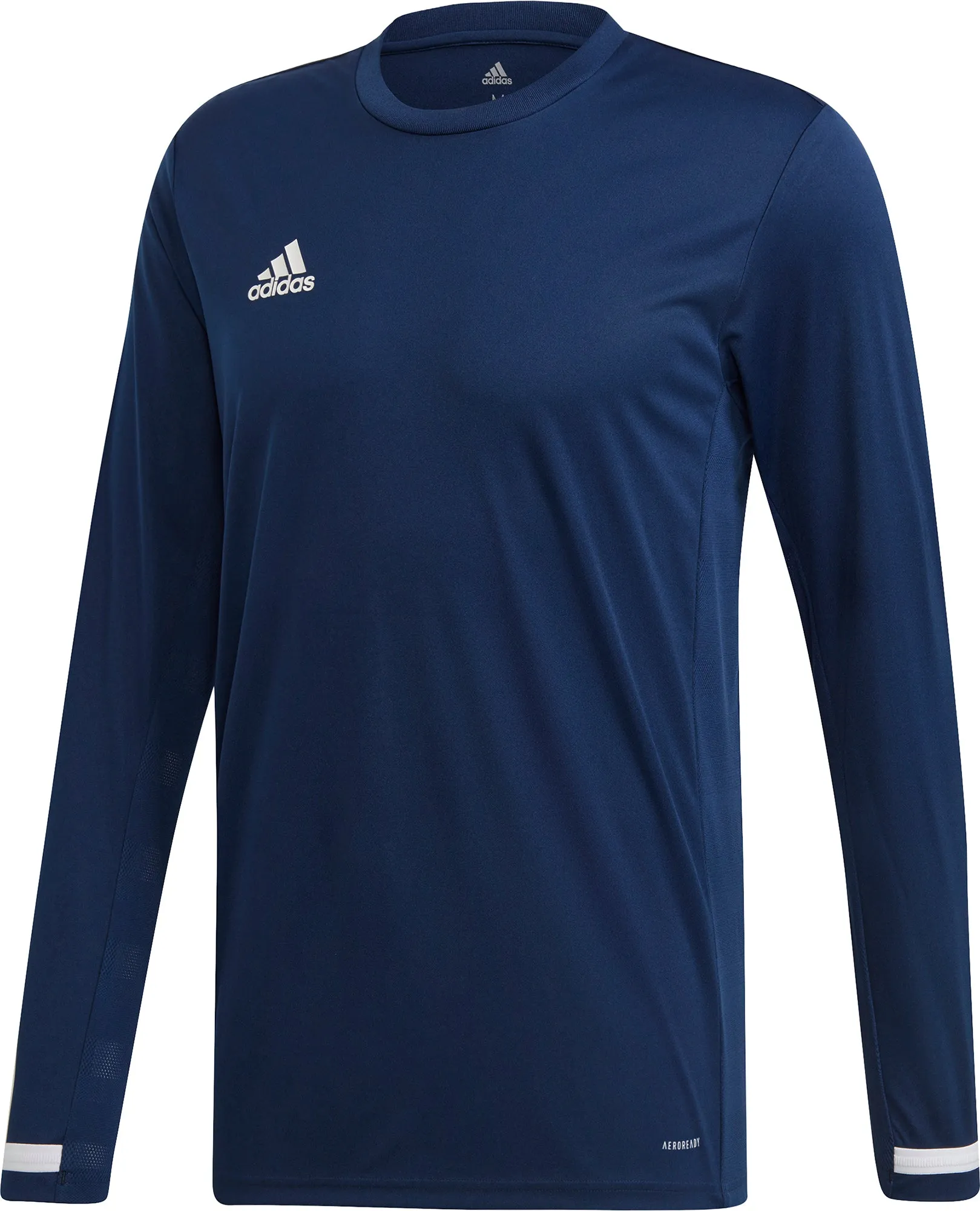 Clothing Adidas  Men adidas T19 Long Sleeve Mens Training Top - Blue