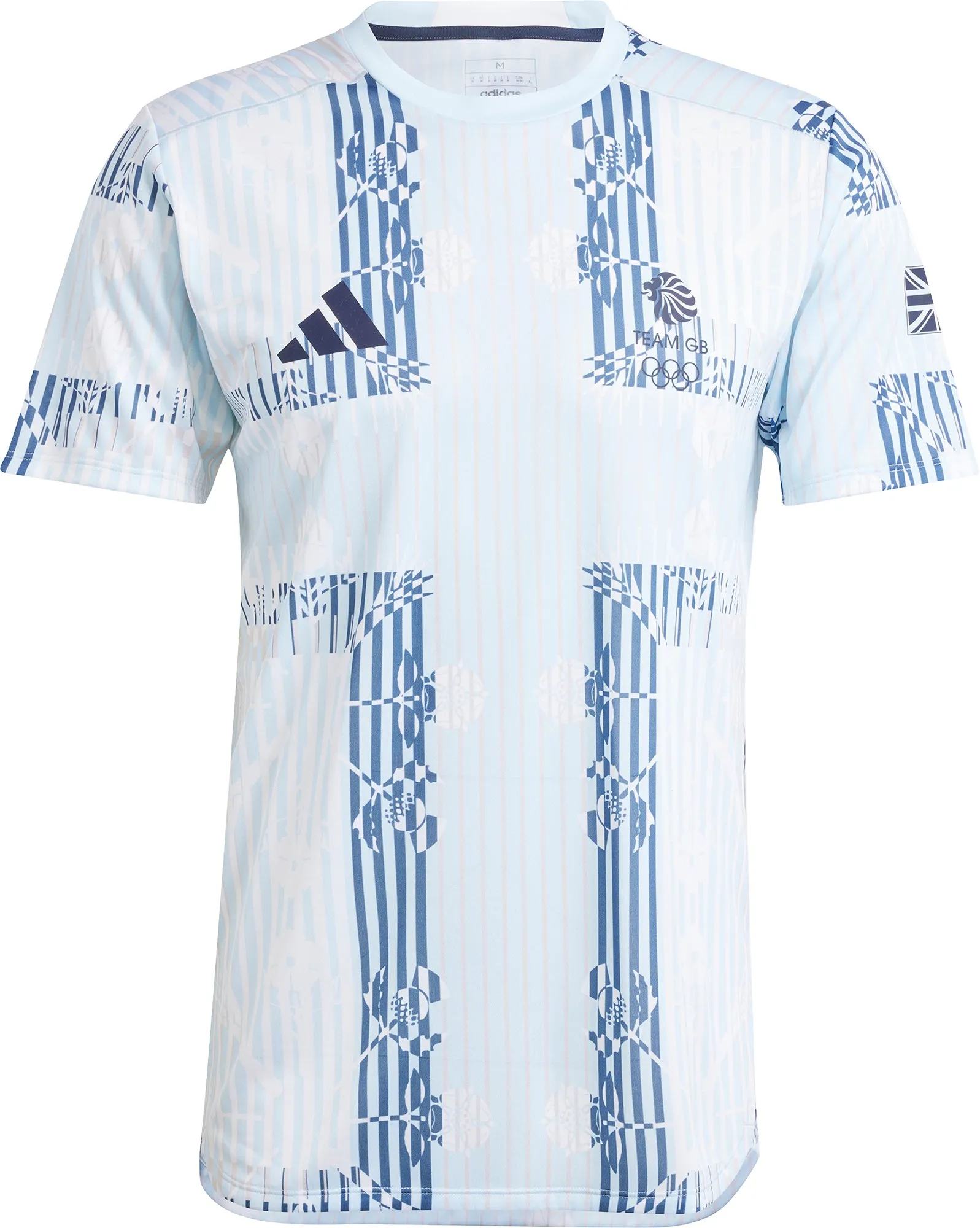 Clothing Adidas  Men adidas Team GB Short Sleeve Mens Training Top - Blue