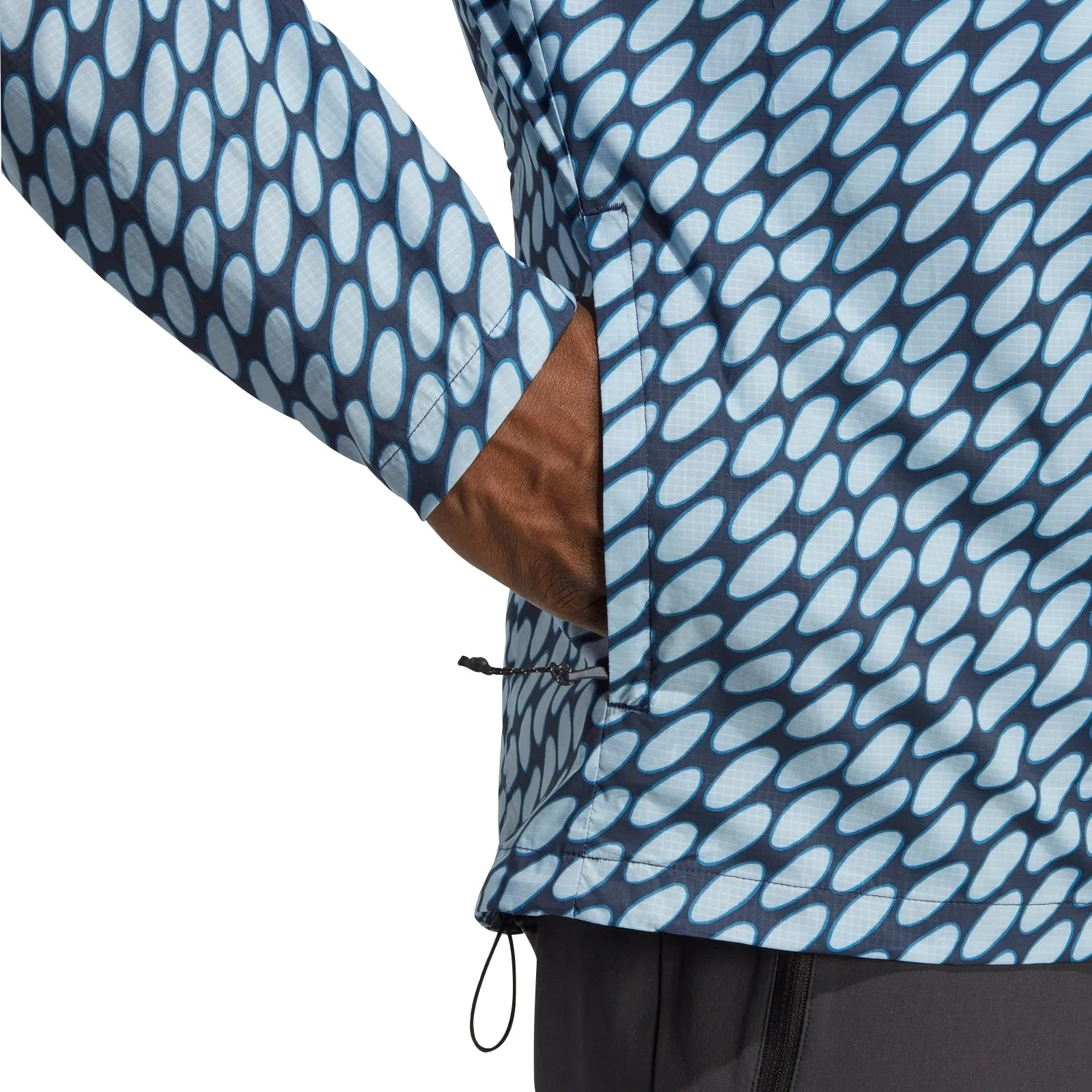 Clothing Adidas  Men adidas X Marimekko Marathon Mens Running Jacket - Blue