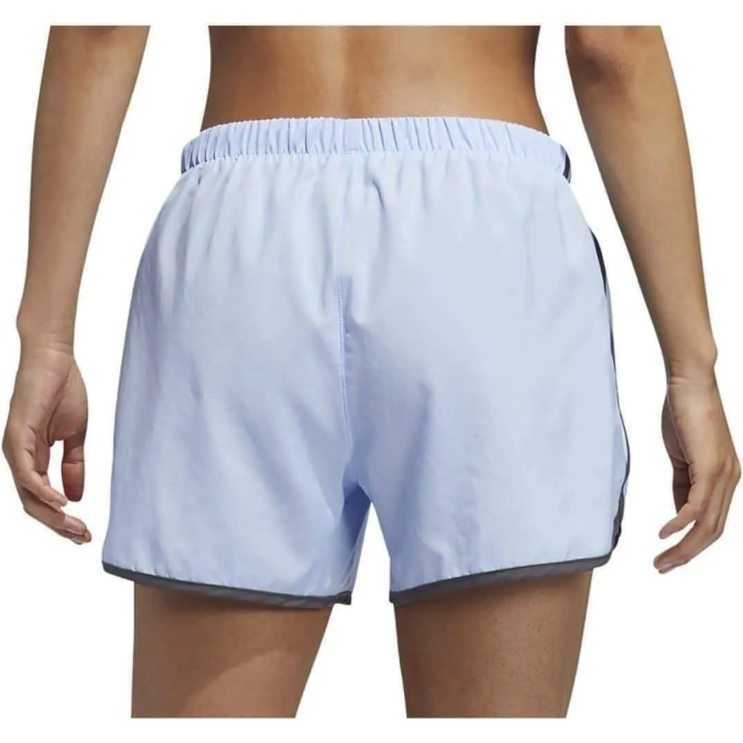 Clothing Adidas  Women adidas 3 Inch Marathon 20 Womens Running Shorts - Blue