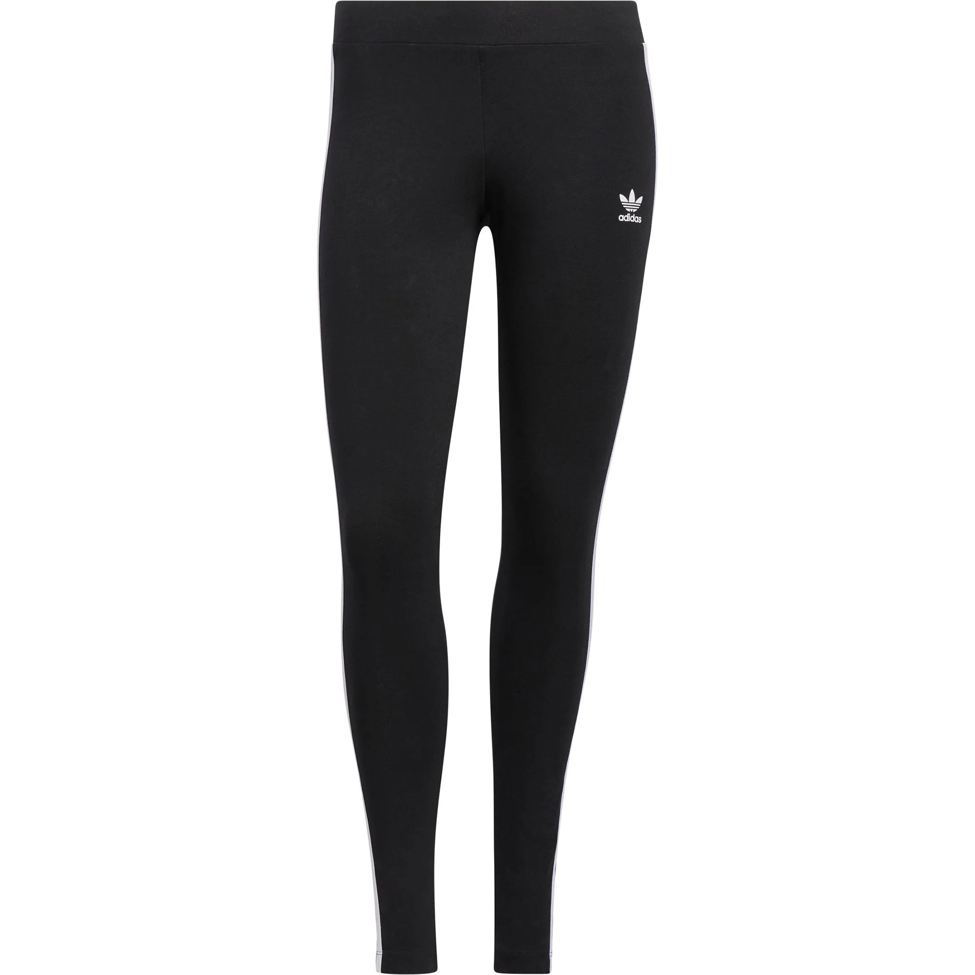Clothing Adidas  Women adidas Adicolour Classic 3 Stripes Womens Long Training Tights - Black