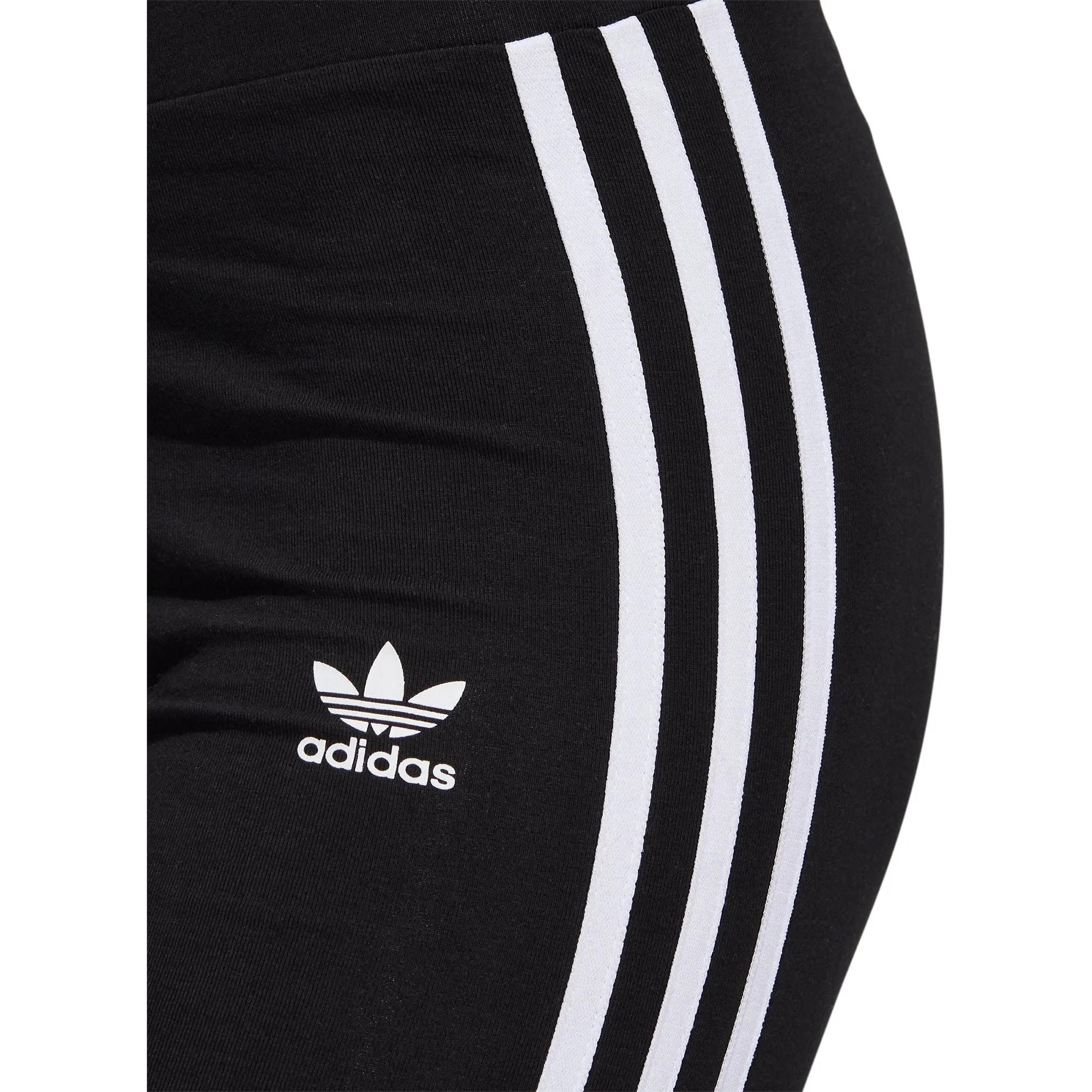Clothing Adidas  Women adidas Adicolour Classic 3 Stripes Womens Long Training Tights - Black