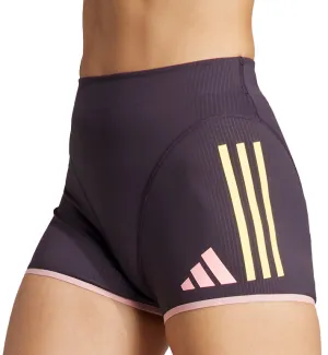 Clothing Adidas  Women adidas Adizero Promo Womens Short Running Tights - Purple