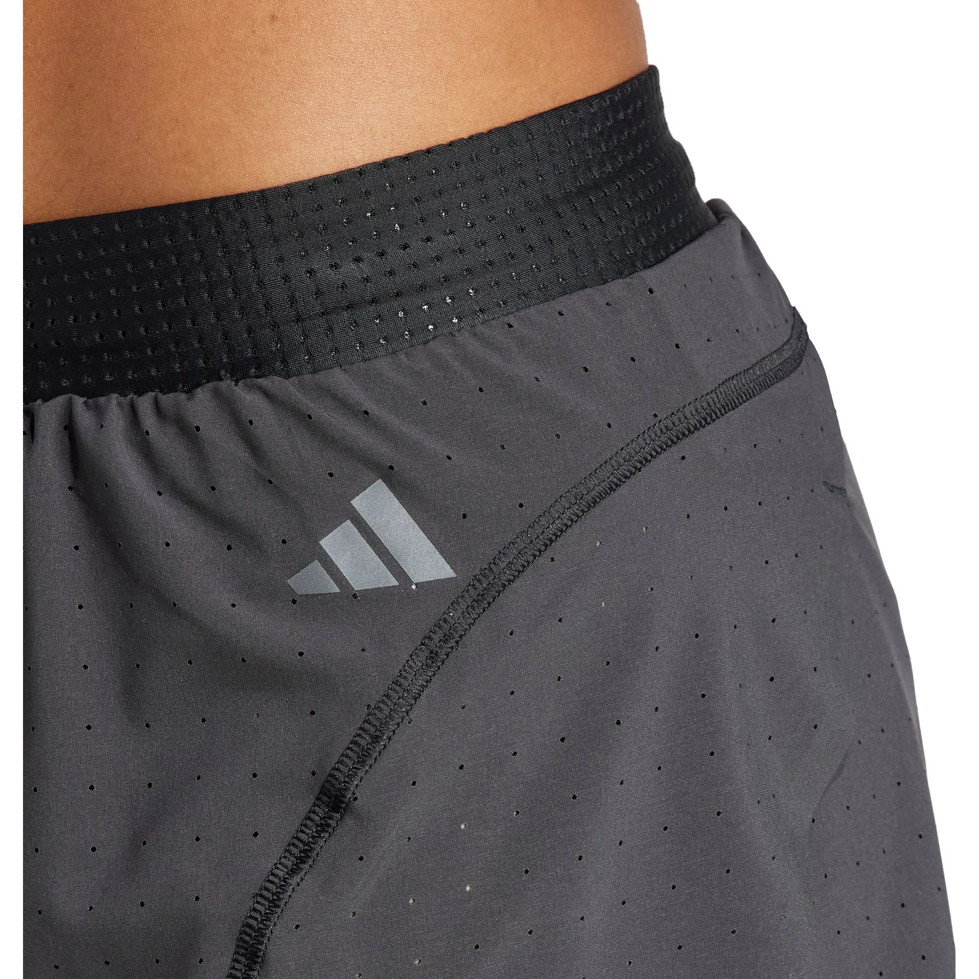 Clothing Adidas  Women adidas Adizero Womens Split Running Shorts - Black
