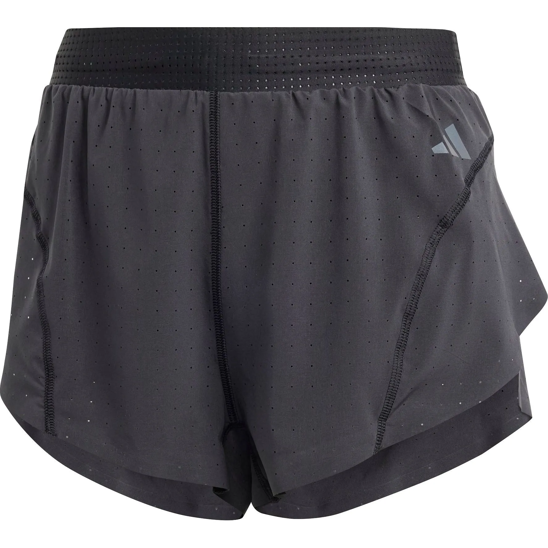 Clothing Adidas  Women adidas Adizero Womens Split Running Shorts - Black