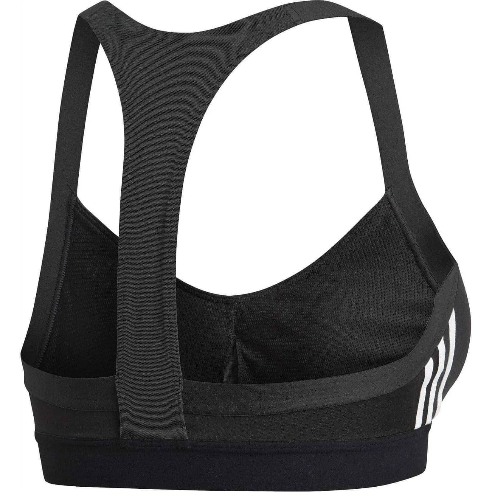 Clothing Adidas  Women adidas All Me 3 Stripes Womens Sports Bra - Black