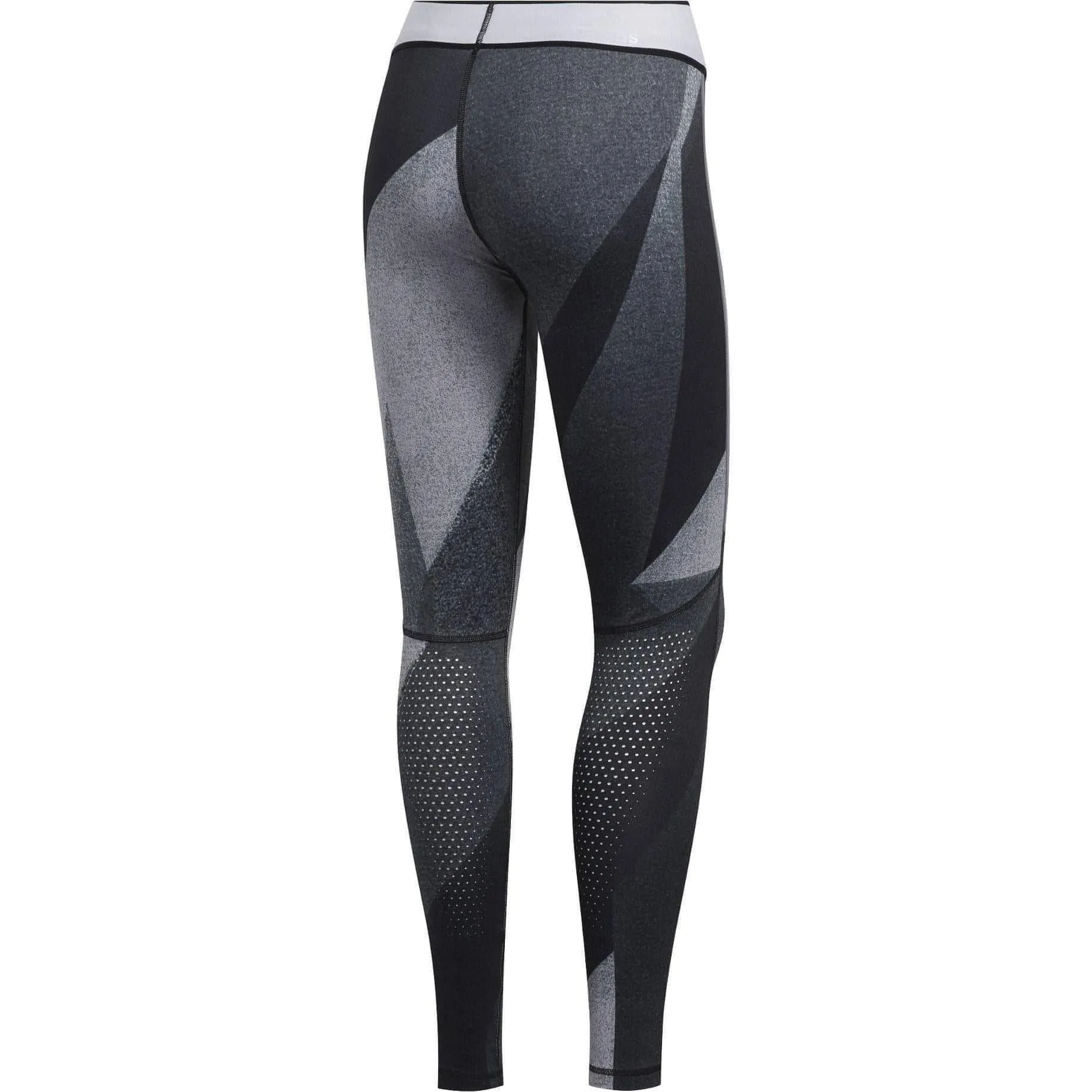 Clothing Adidas  Women adidas AlphaSkin Graphic Womens Long Training Tights - Grey
