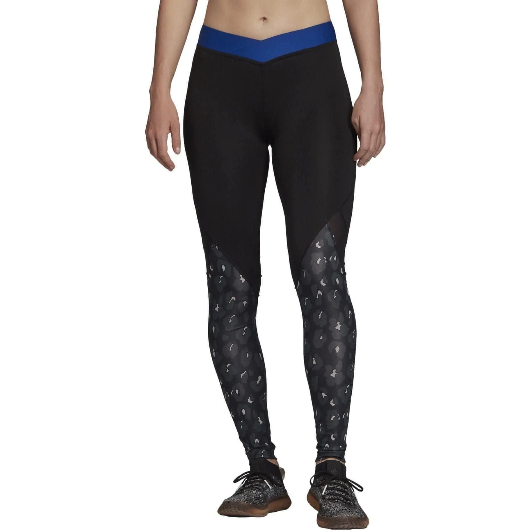 Clothing Adidas  Women adidas AlphaSkin Iteration Womens Long Training Tights - Black
