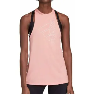 Clothing Adidas  Women adidas Badge Of Sport Womens Training Vest Tank Top - Pink