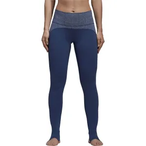 Clothing Adidas  Women adidas Believe This High Rise Womens Long Yoga Tights - Blue