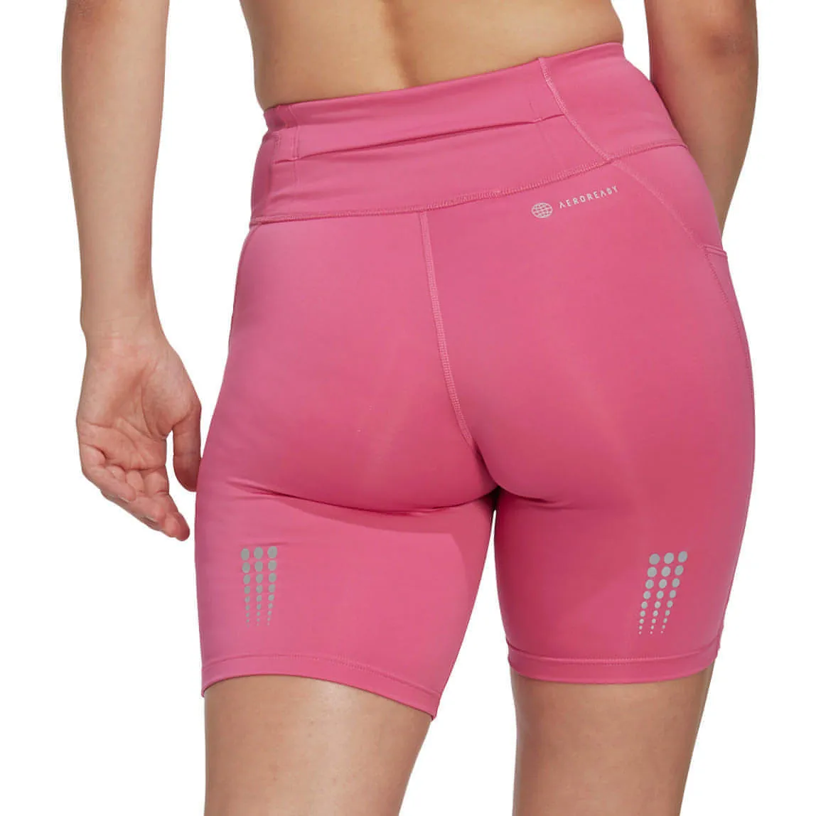 Clothing Adidas  Women adidas DailyRun 5 Inch Womens Short Running Tights - Pink