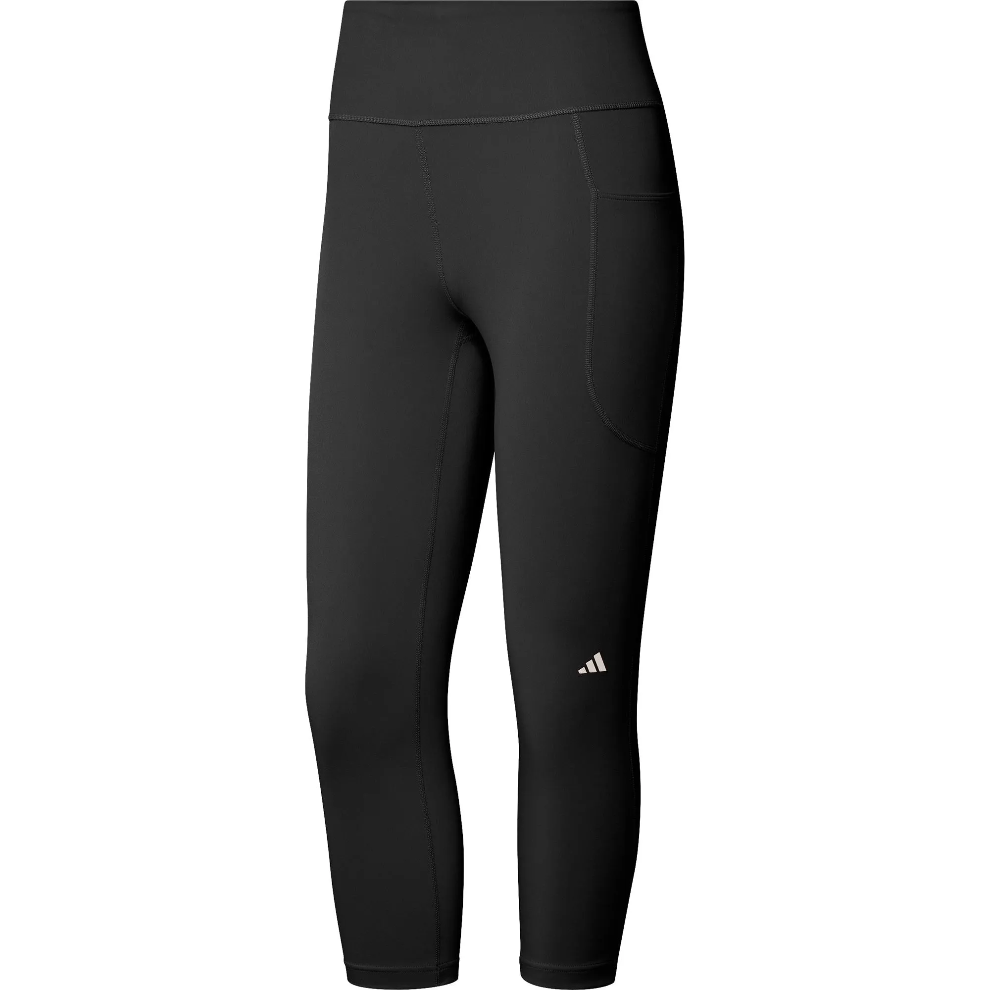 Clothing Adidas  Women adidas DailyRun Womens 3/4 Capri Running Tights - Black