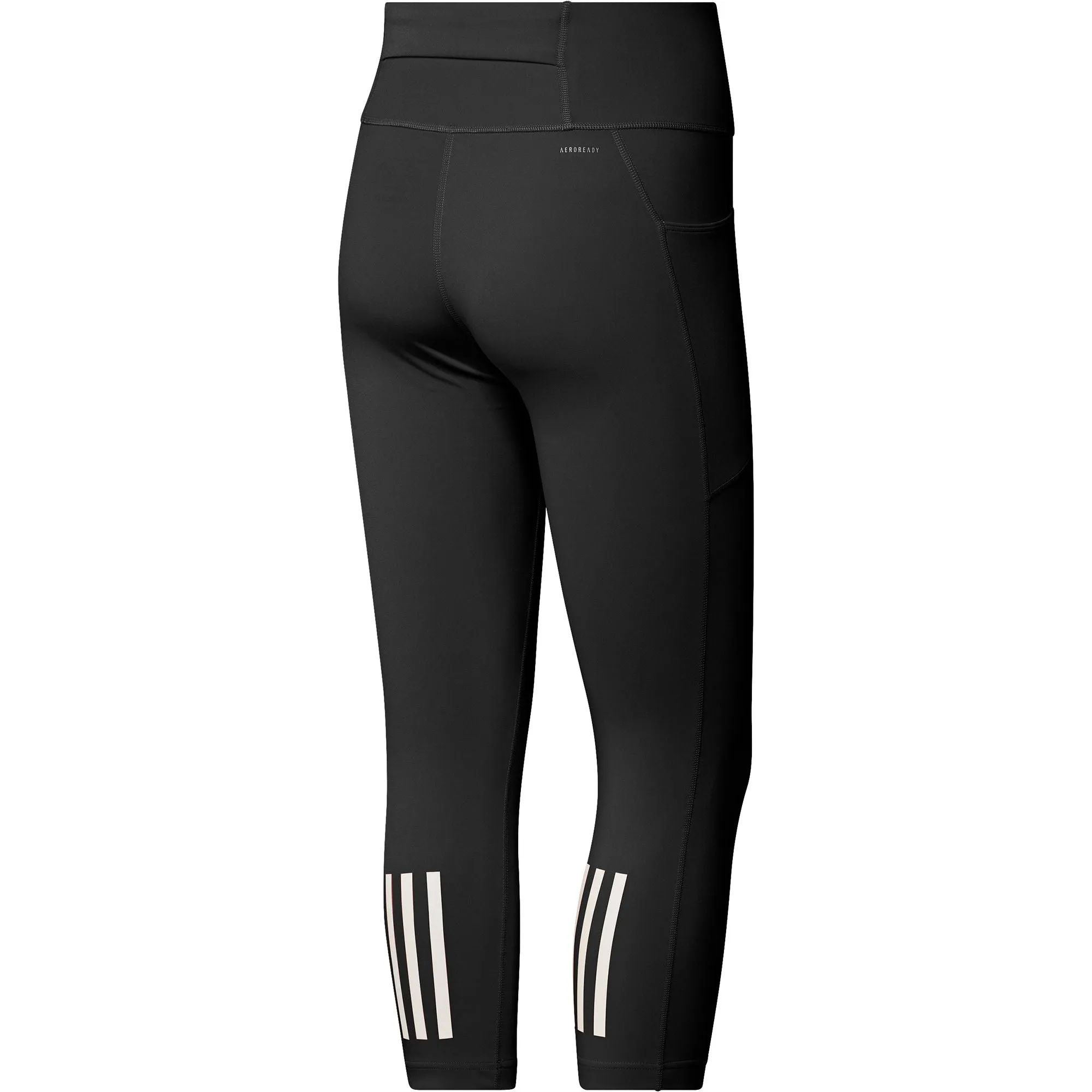 Clothing Adidas  Women adidas DailyRun Womens 3/4 Capri Running Tights - Black