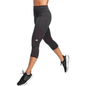 Clothing Adidas  Women adidas DailyRun Womens 3/4 Capri Running Tights - Black
