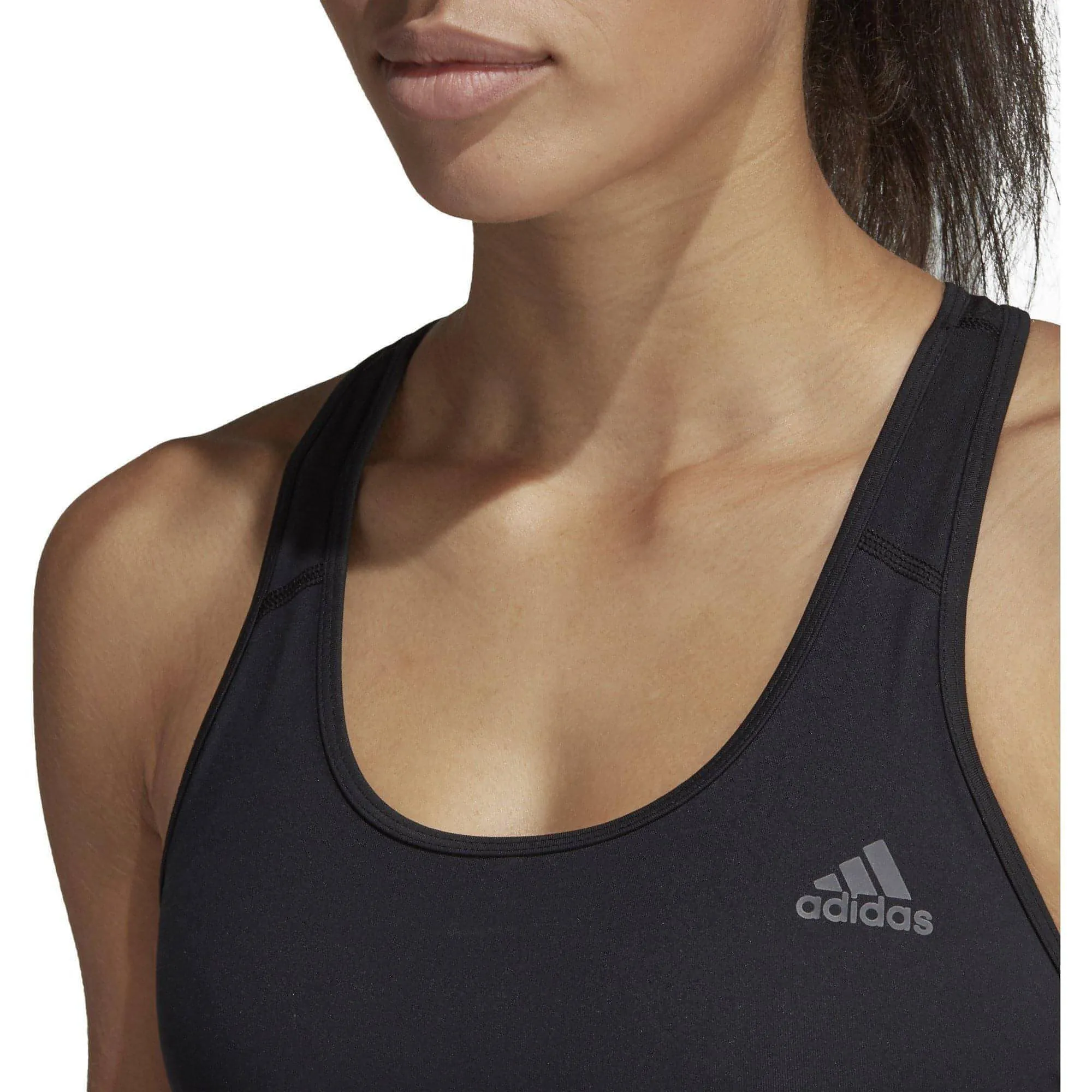Clothing Adidas  Women adidas Don't Rest AlphaSkin Womens Sports Bra - Black