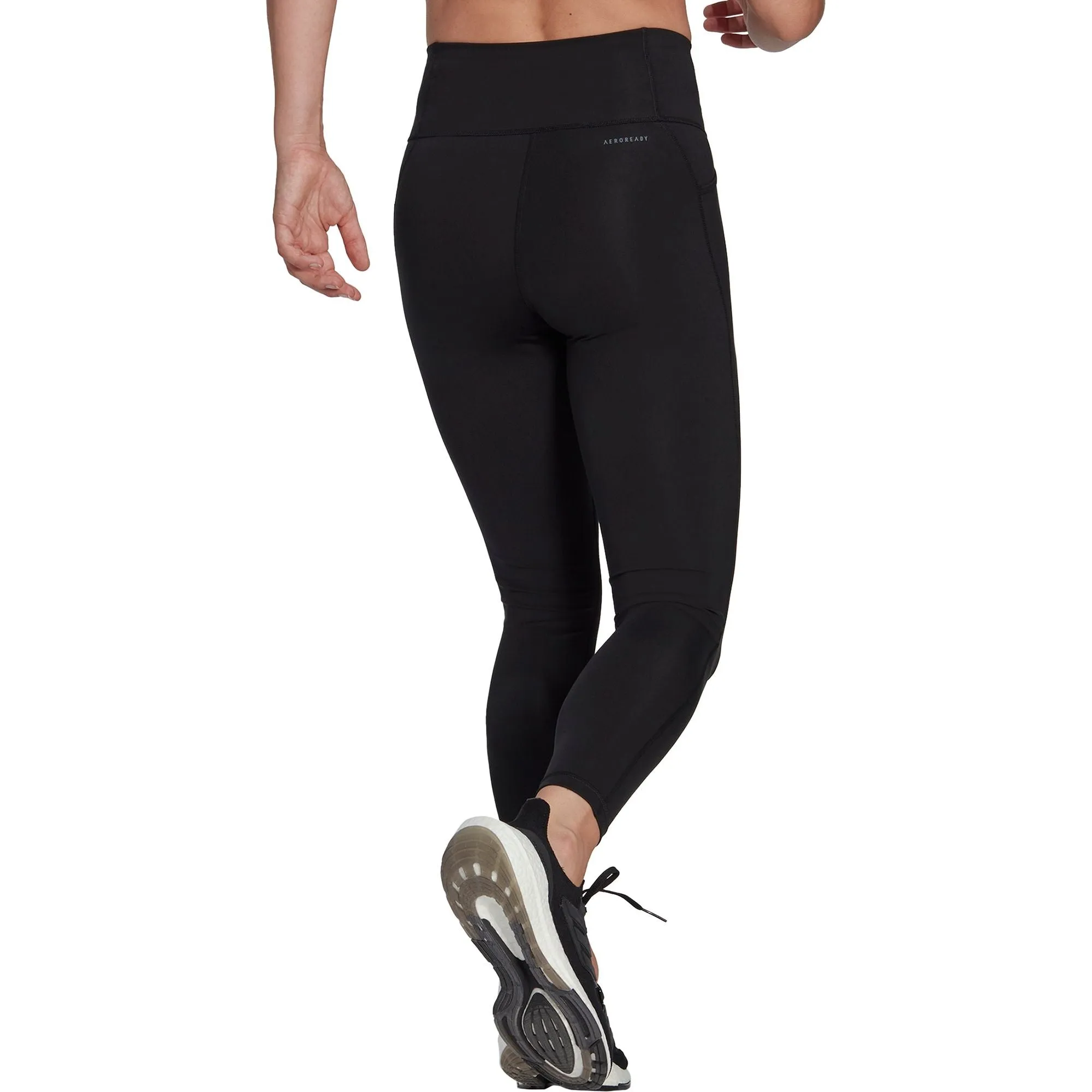 Clothing Adidas  Women adidas Essentials Womens 7/8 Running Tights - Black