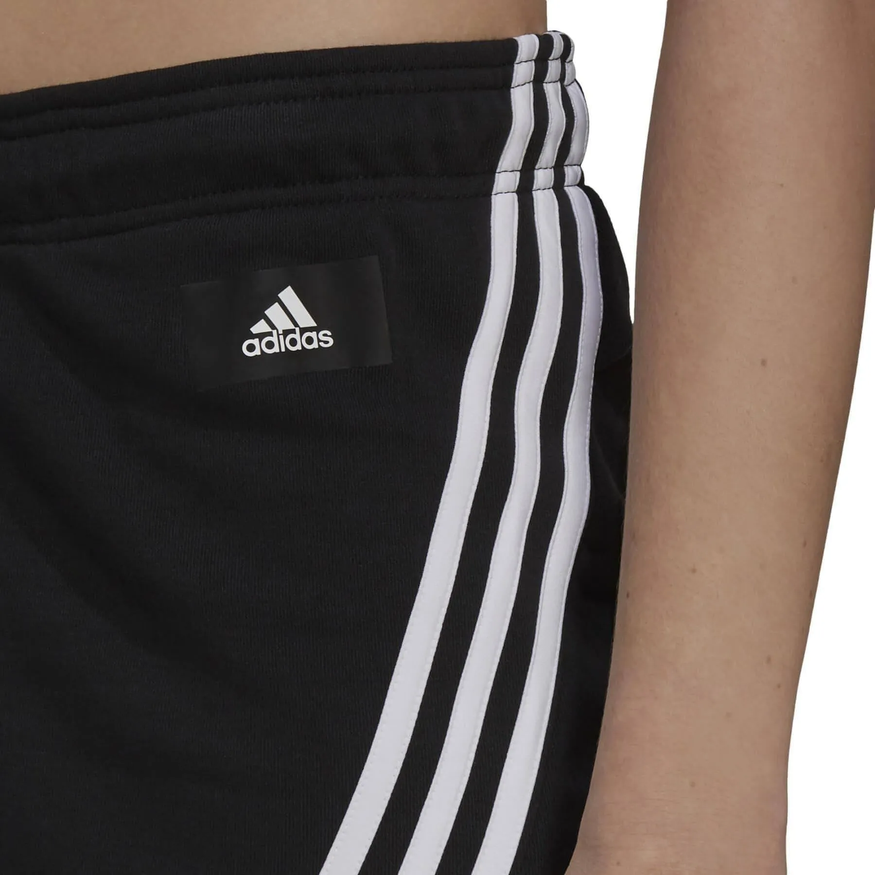 Clothing Adidas  Women adidas Future Icon 3 Stripes Womens Training Shorts - Black