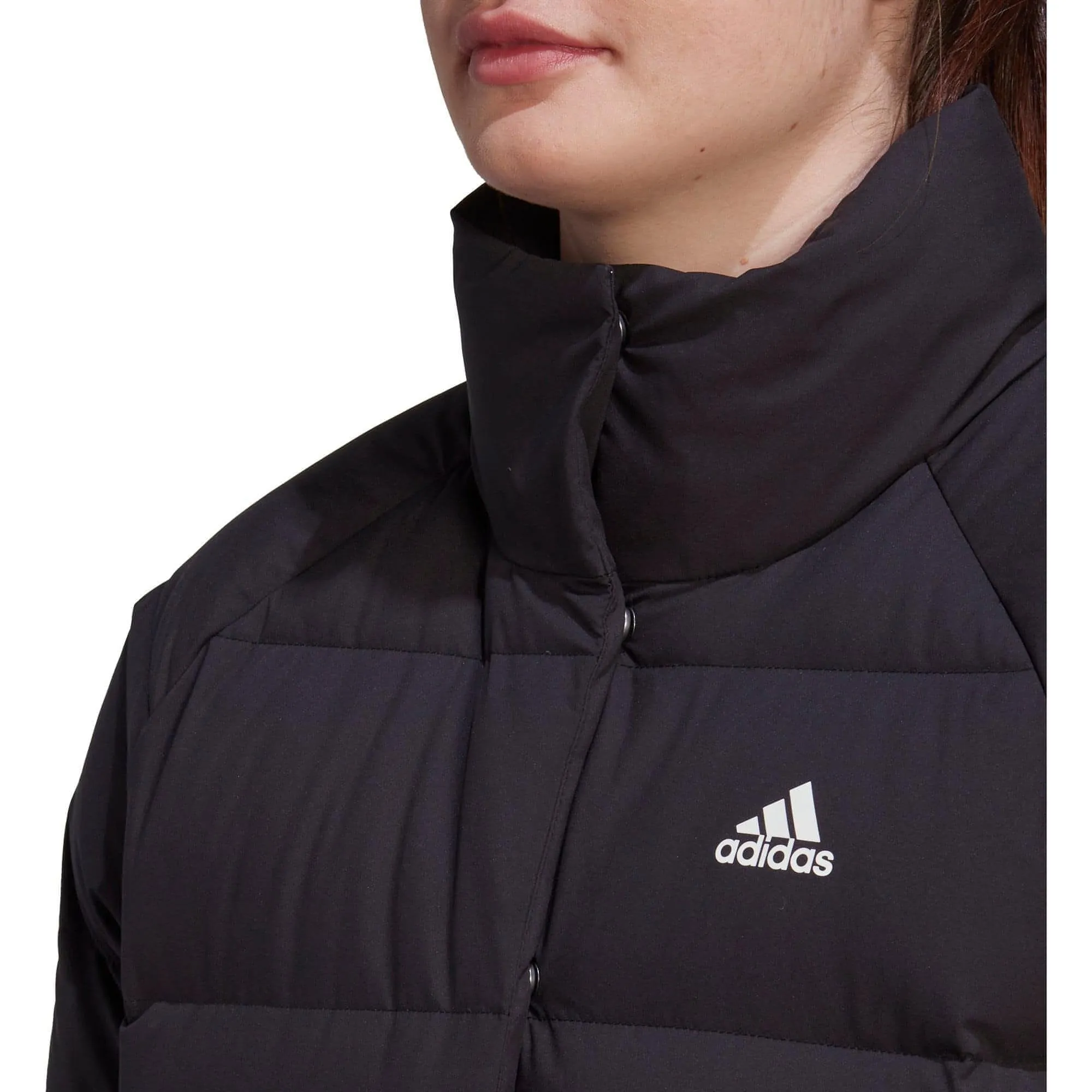 Clothing Adidas  Women adidas Helionic Relaxed Fit Womens Down Jacket - Black