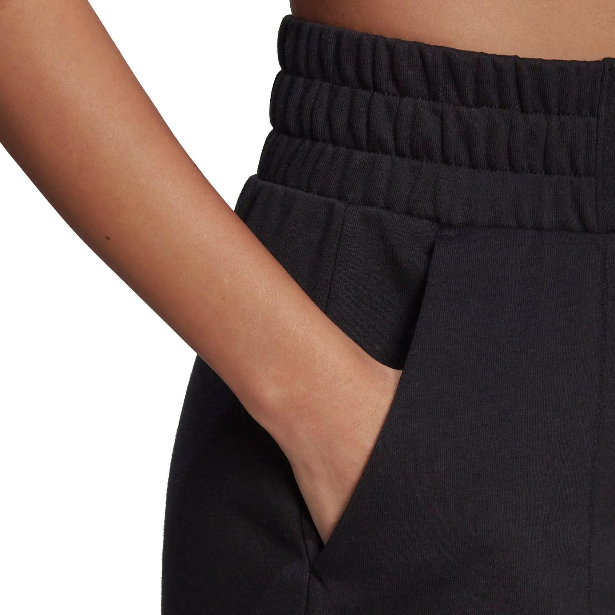 Clothing Adidas  Women adidas Hyperglam French Terry Womens Training Shorts - Black