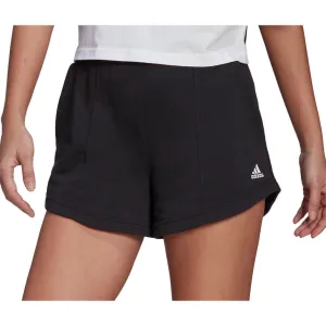 Clothing Adidas  Women adidas Hyperglam French Terry Womens Training Shorts - Black