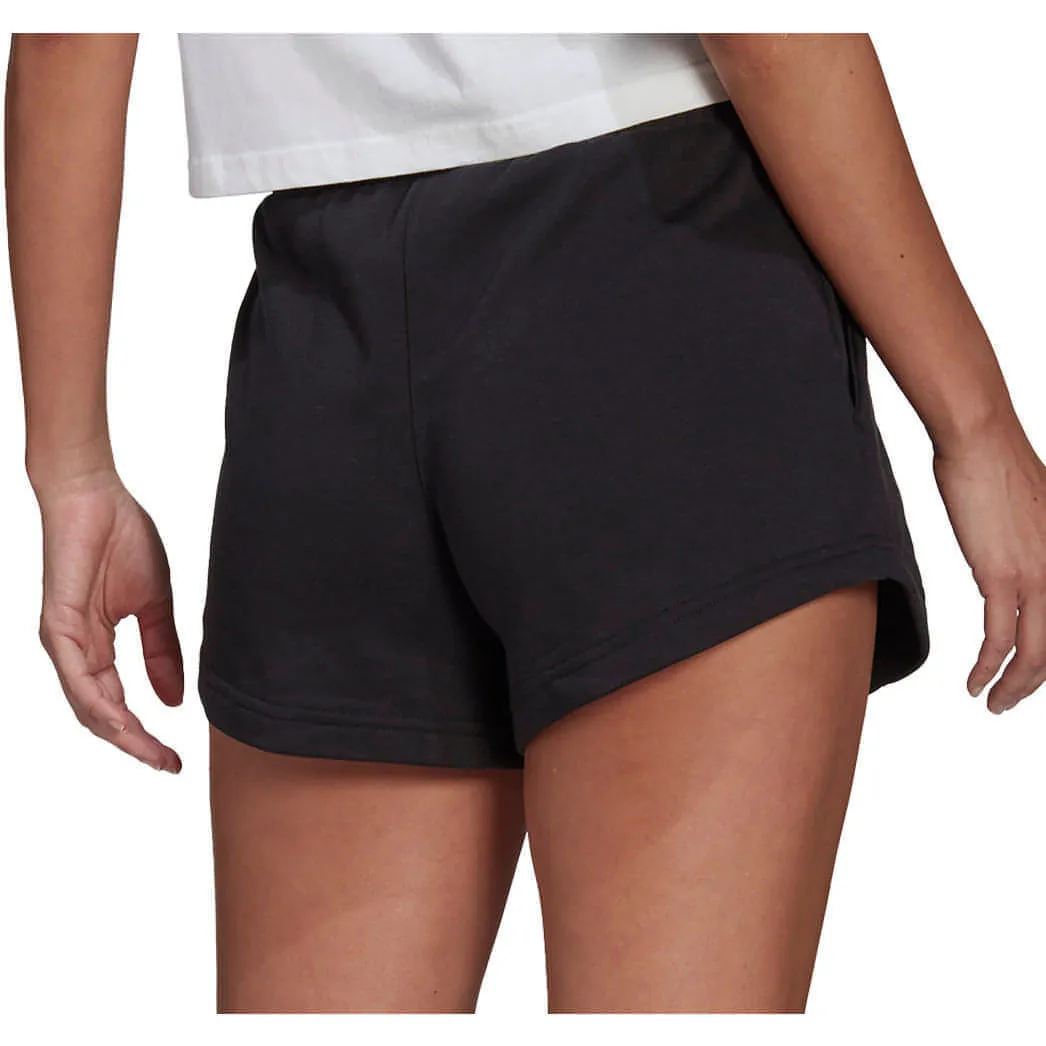 Clothing Adidas  Women adidas Hyperglam French Terry Womens Training Shorts - Black