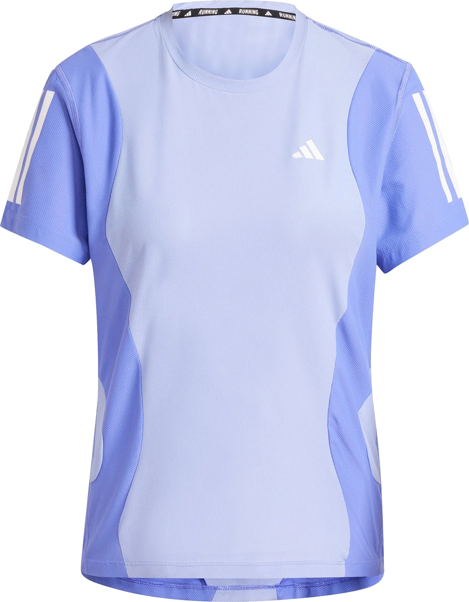 Clothing Adidas  Women adidas Own The Run Short Sleeve Womens Running Top - Blue