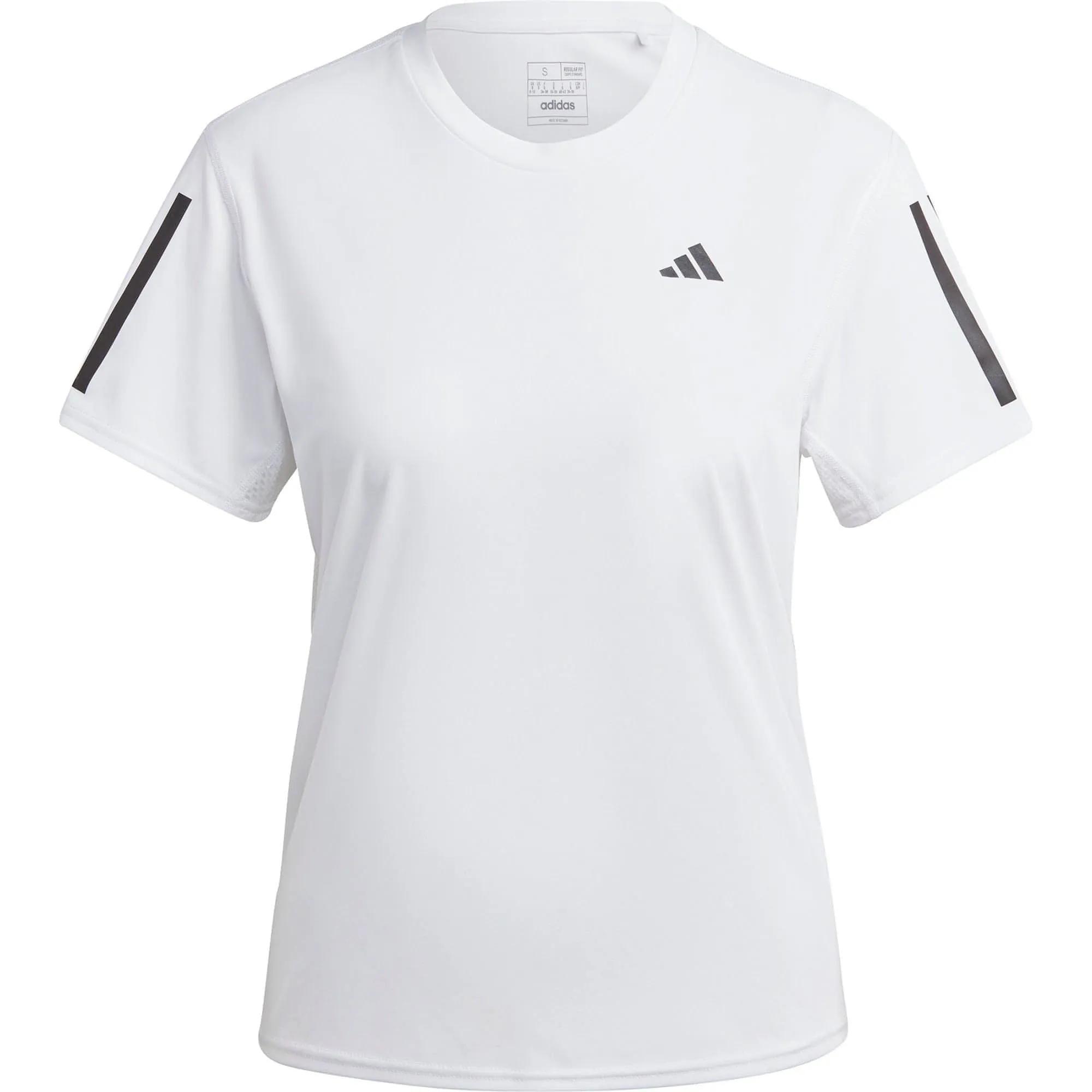 Clothing Adidas  Women adidas Own The Run Short Sleeve Womens Running Top - White