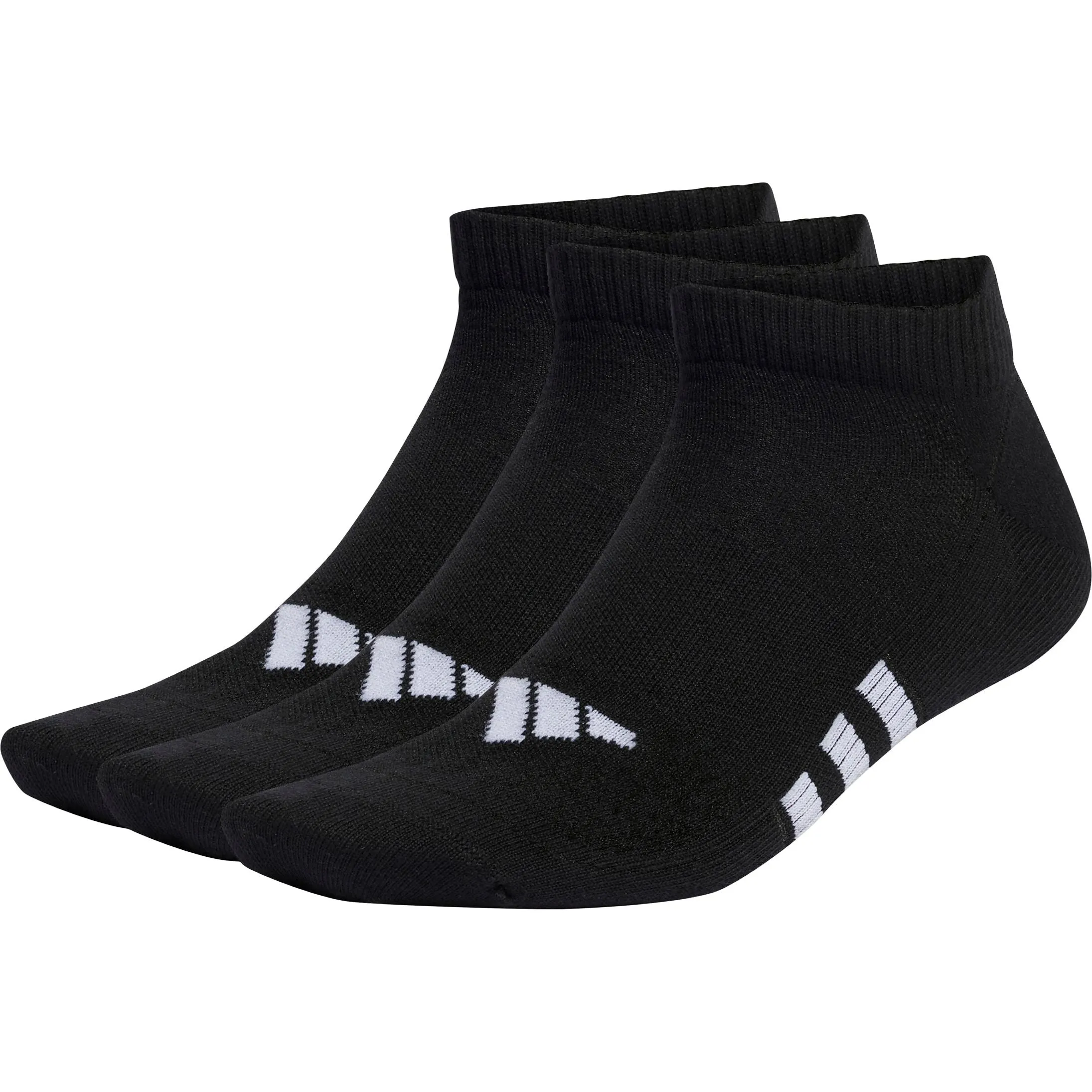 Clothing Adidas  Women adidas Performance Light (3 Pack) Low Socks - Black