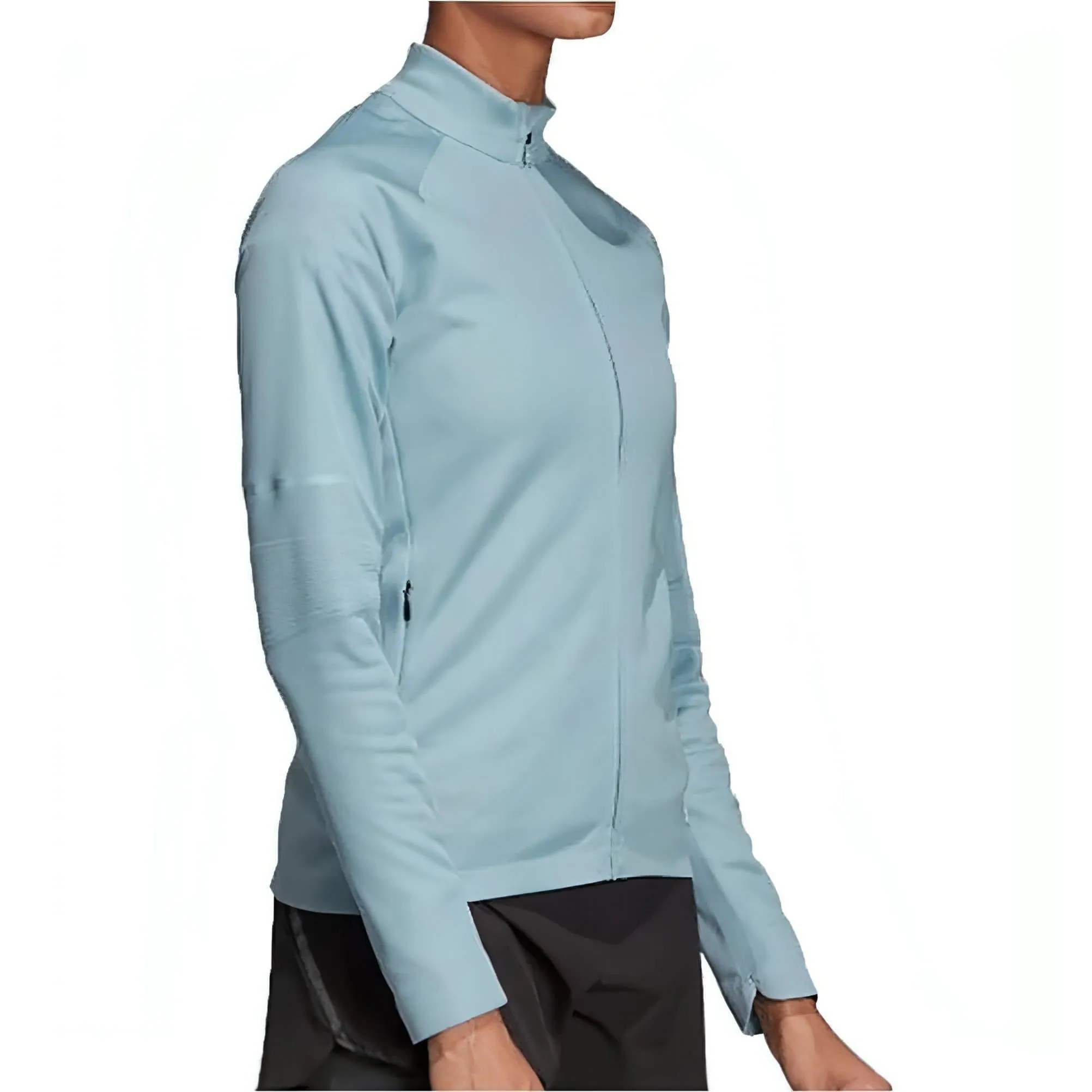 Clothing Adidas  Women adidas PHX Womens Track Running Jacket - Grey