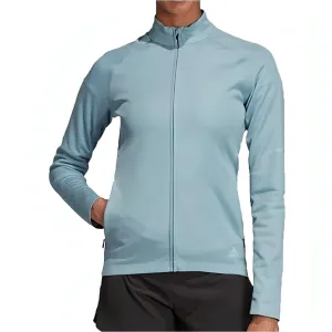 Clothing Adidas  Women adidas PHX Womens Track Running Jacket - Grey