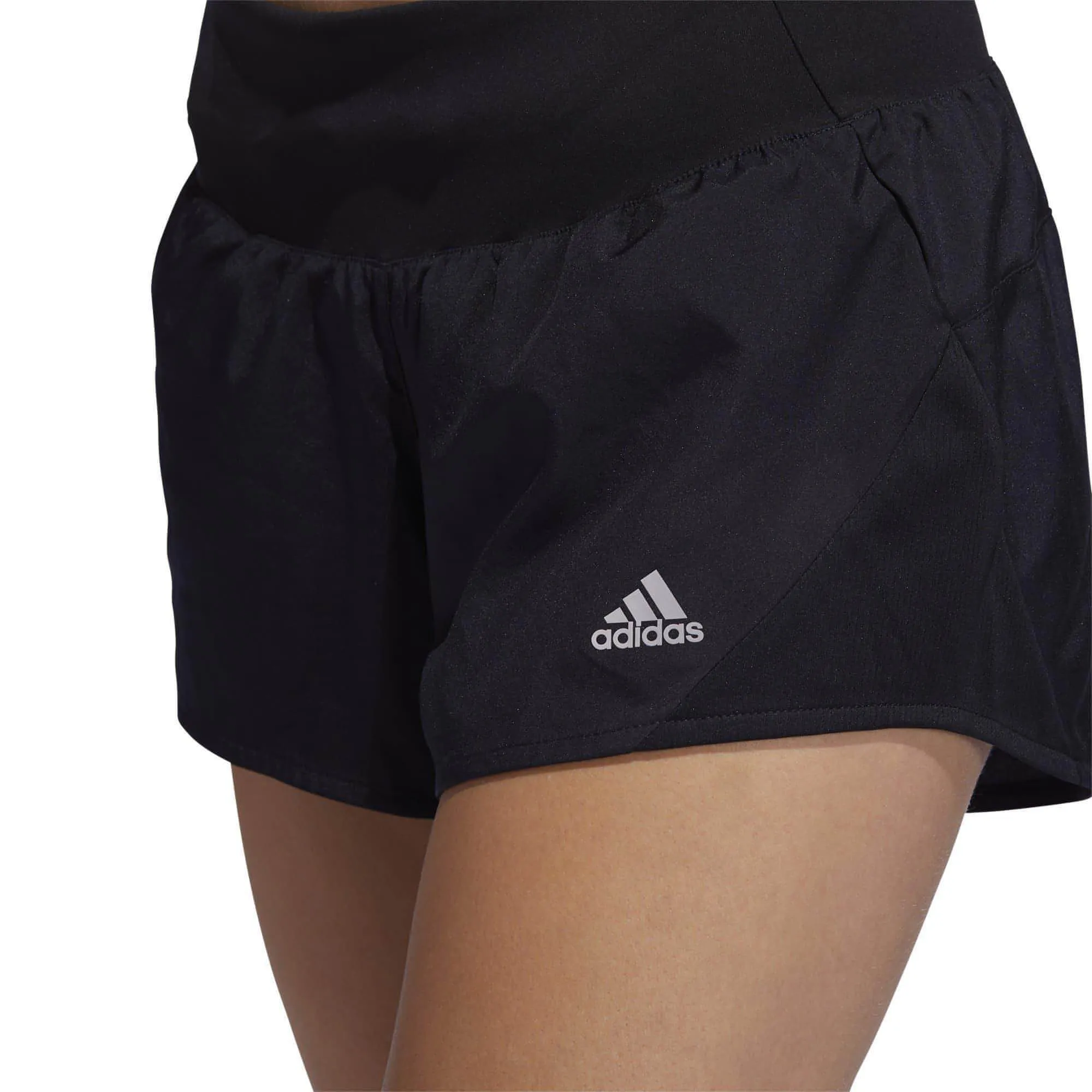 Clothing Adidas  Women adidas Run It 3 Inch Womens Running Shorts - Black