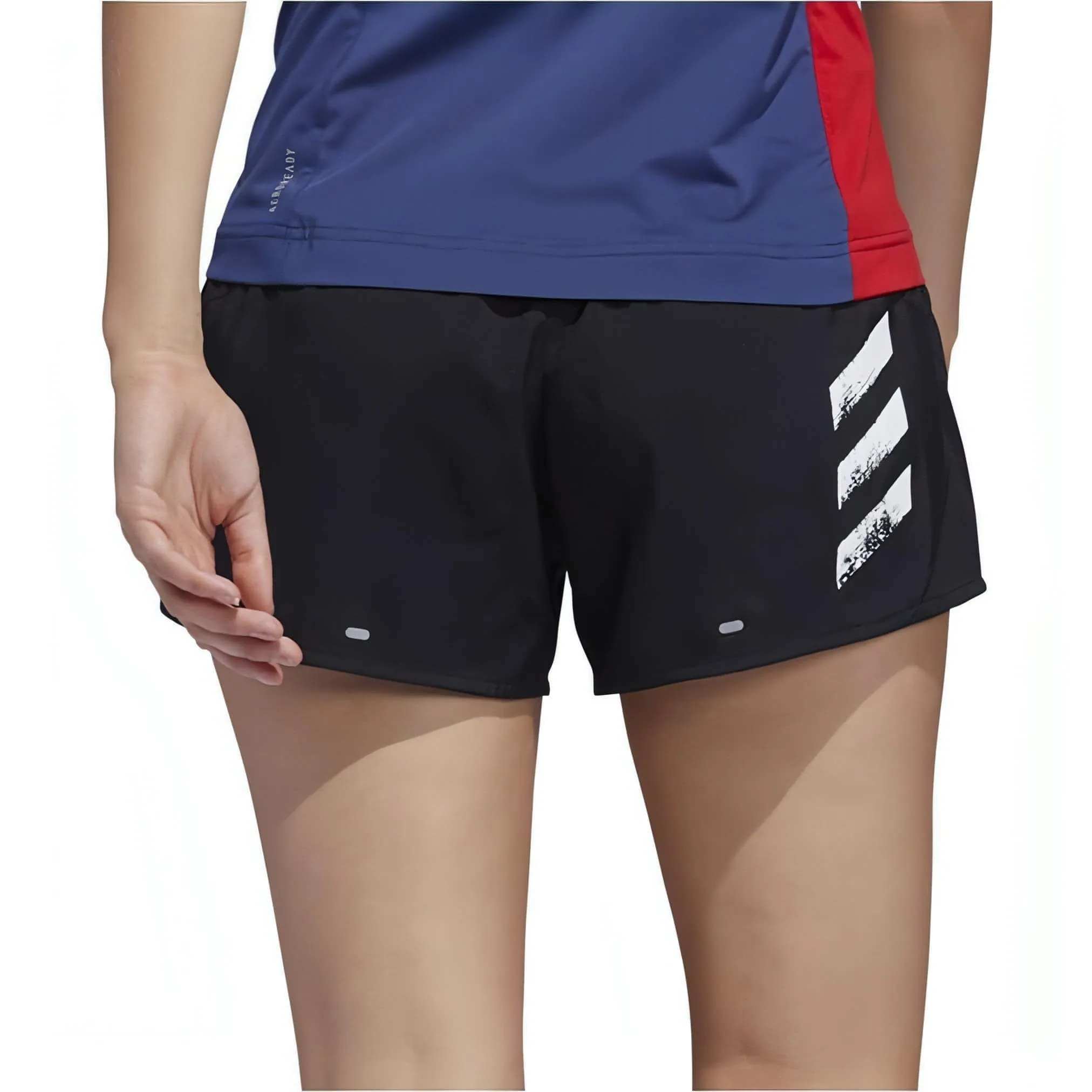 Clothing Adidas  Women adidas Run It 3 Inch Womens Running Shorts - Black