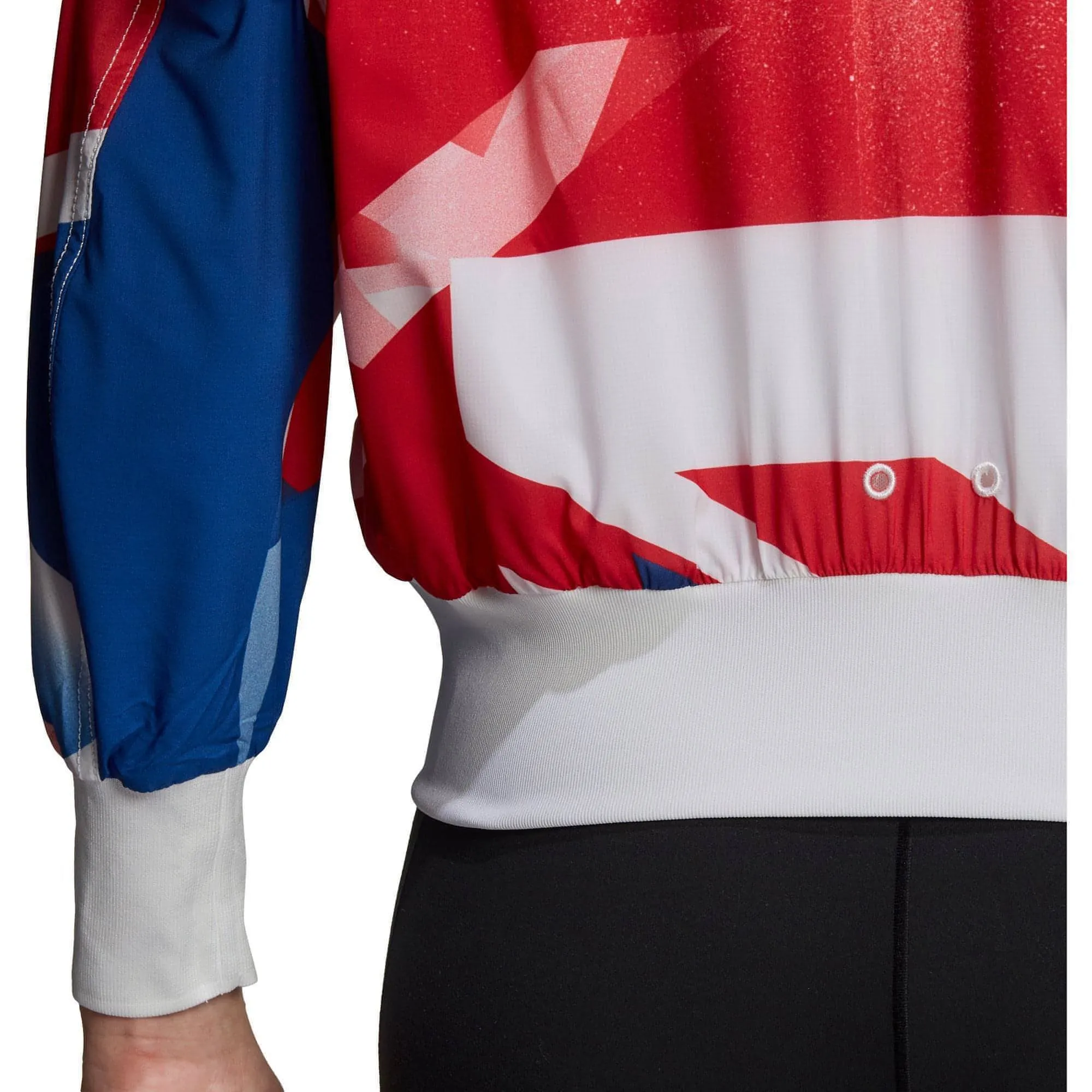 Clothing Adidas  Women adidas Team GB Podium Womens Jacket - White