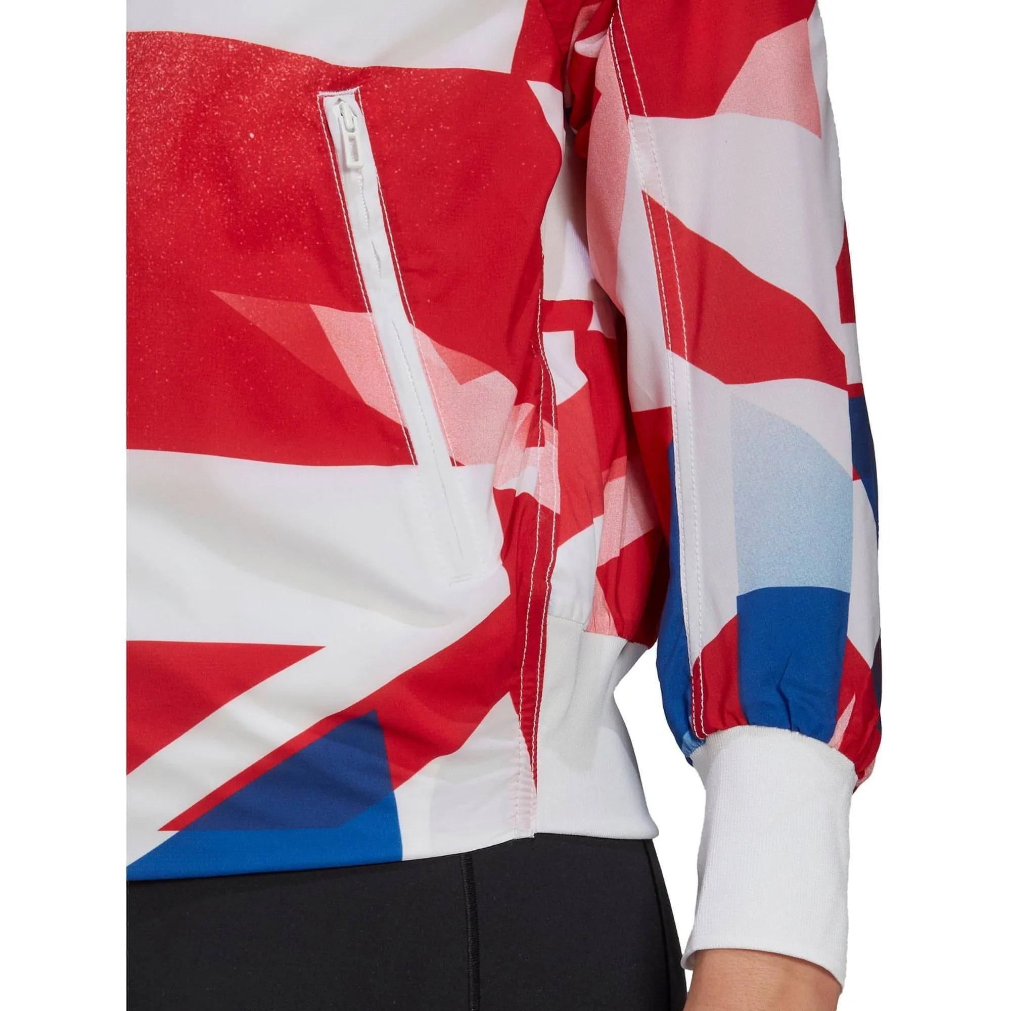 Clothing Adidas  Women adidas Team GB Podium Womens Jacket - White