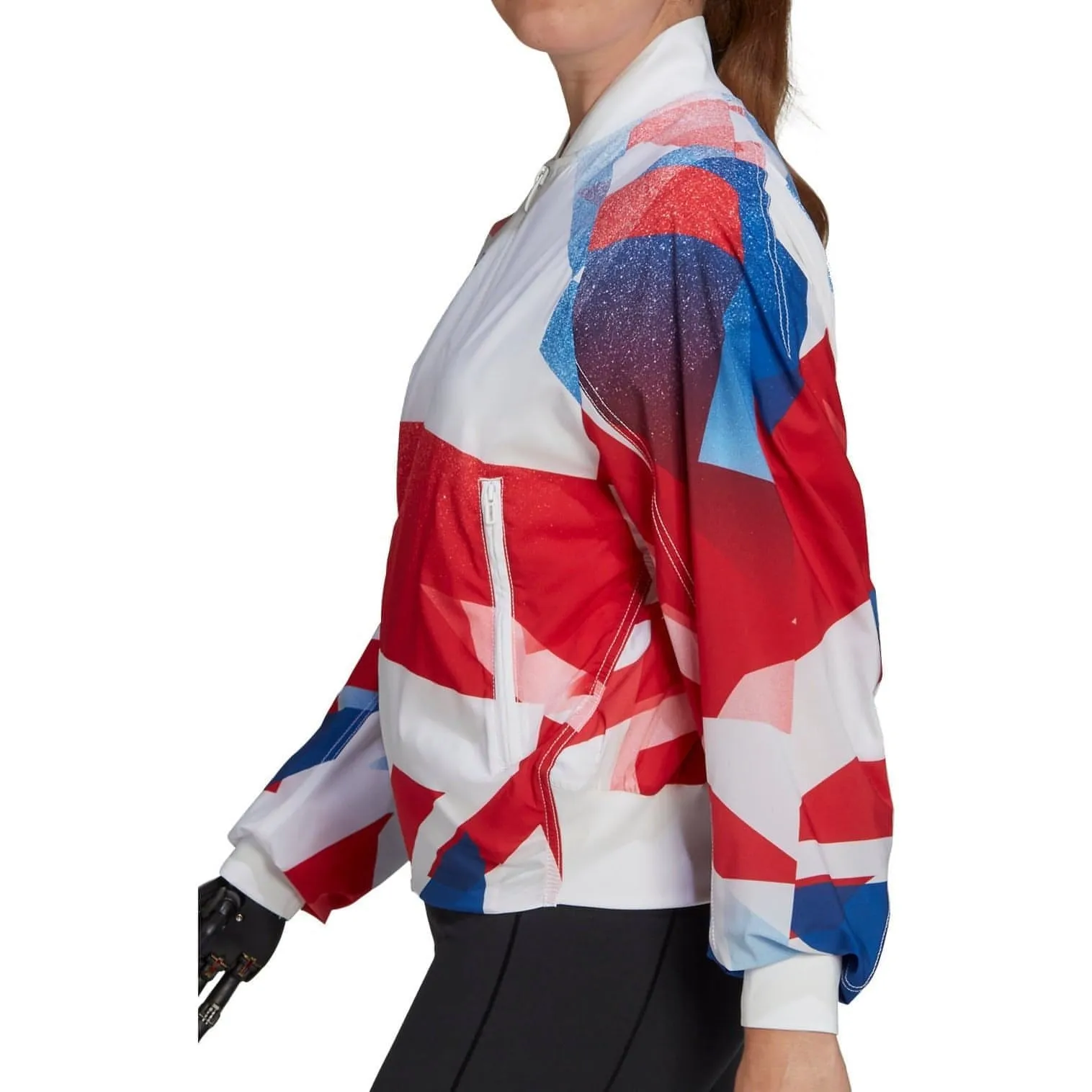 Clothing Adidas  Women adidas Team GB Podium Womens Jacket - White