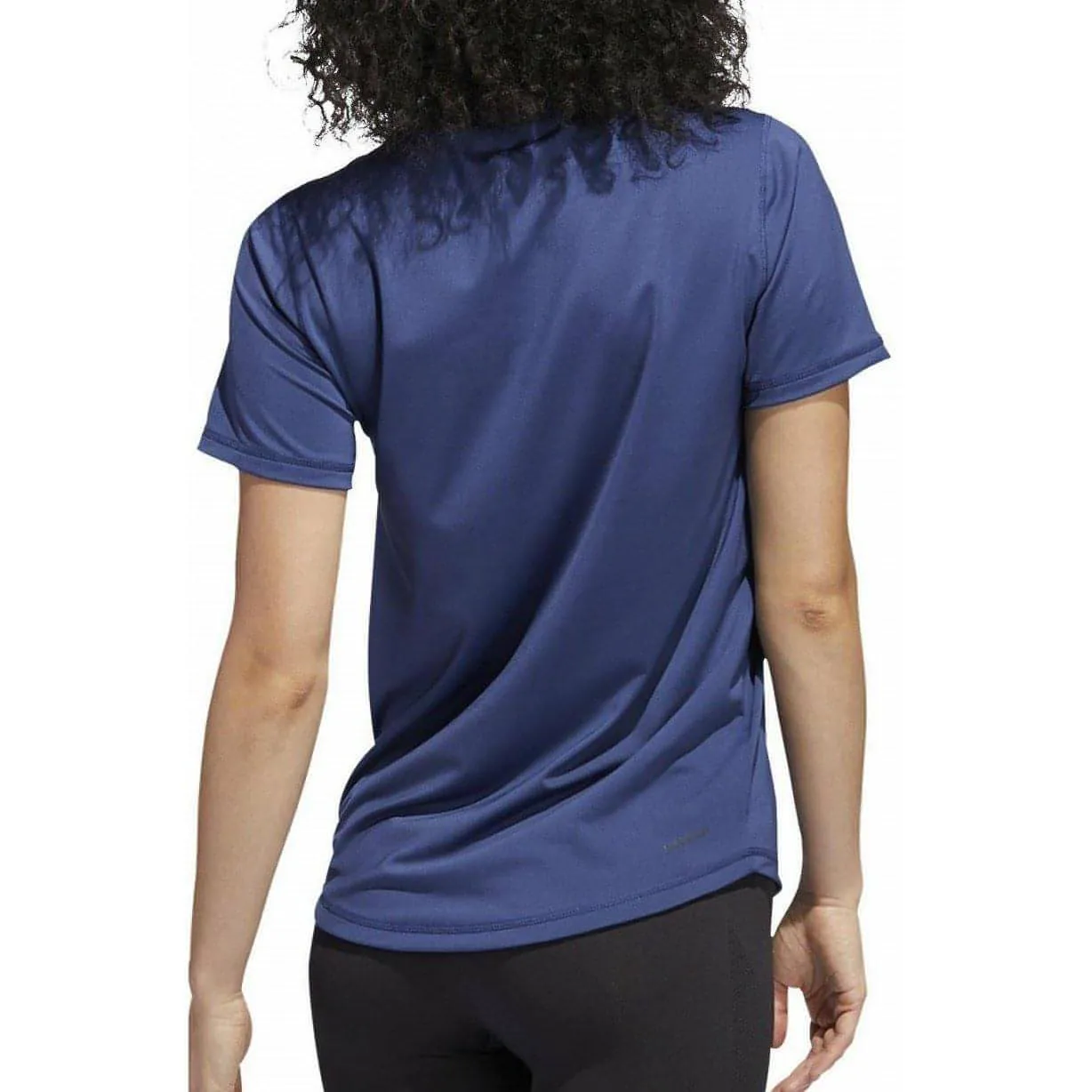 Clothing Adidas  Women adidas Tech Badge of Sport Short Sleeve Womens Training Top - Blue